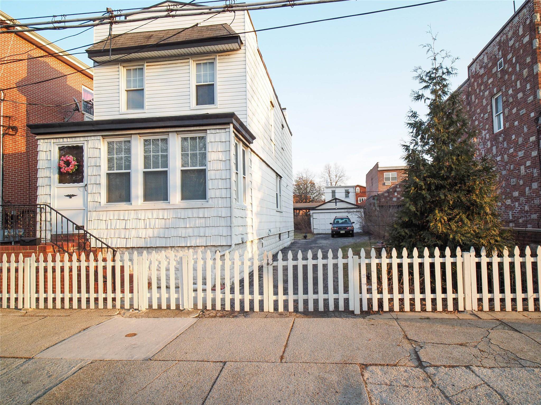 Rare opportunity to own this completely detached 1 family home with unusually large lot 4000 sq ft.