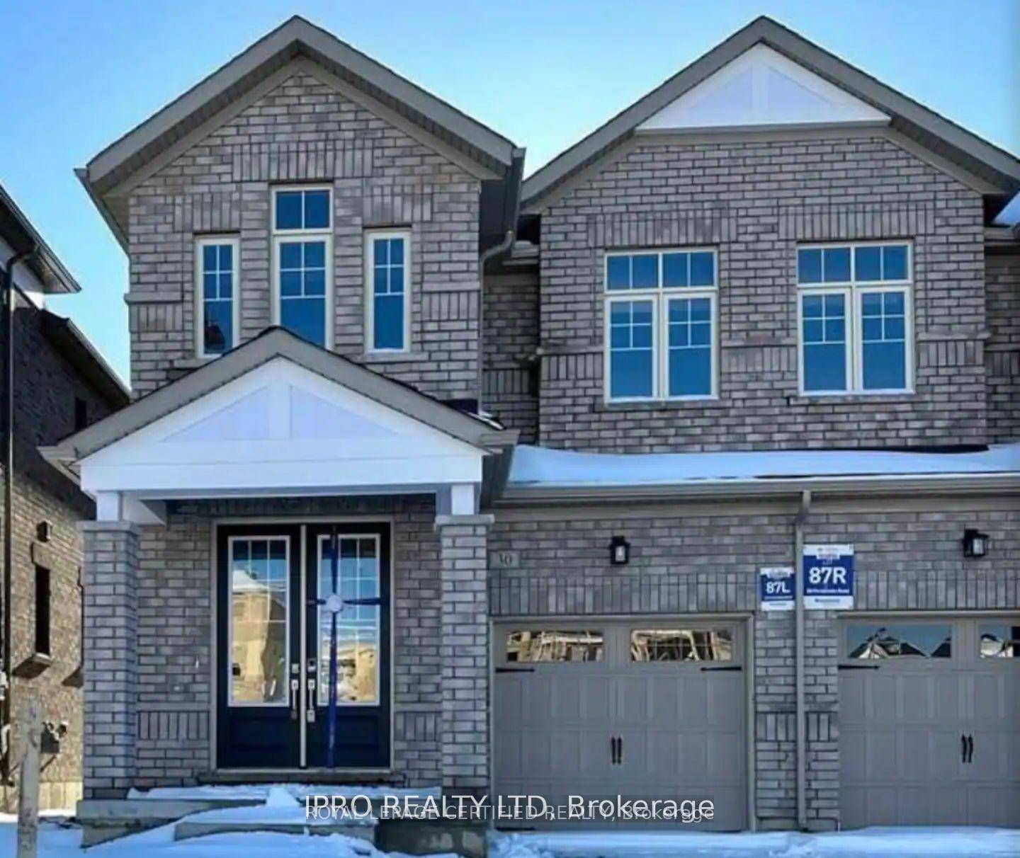This less than 3 years new home with over 2000 sqft of living space features 9 ceiling on main floor with high end finishes includes a Living room fire place ...