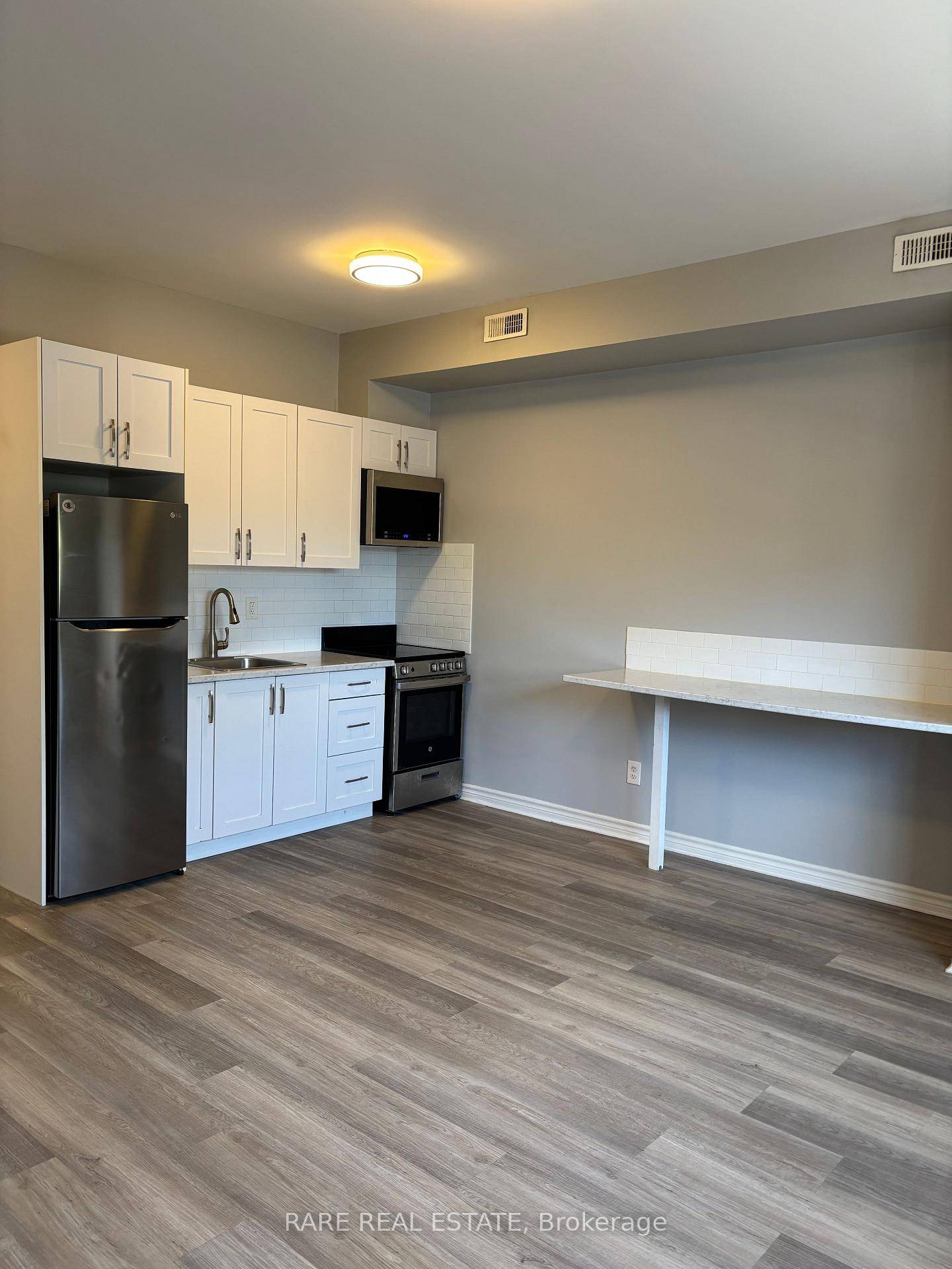 Welcome to this beautifully renovated one bedroom residence, offering over 700 sq.