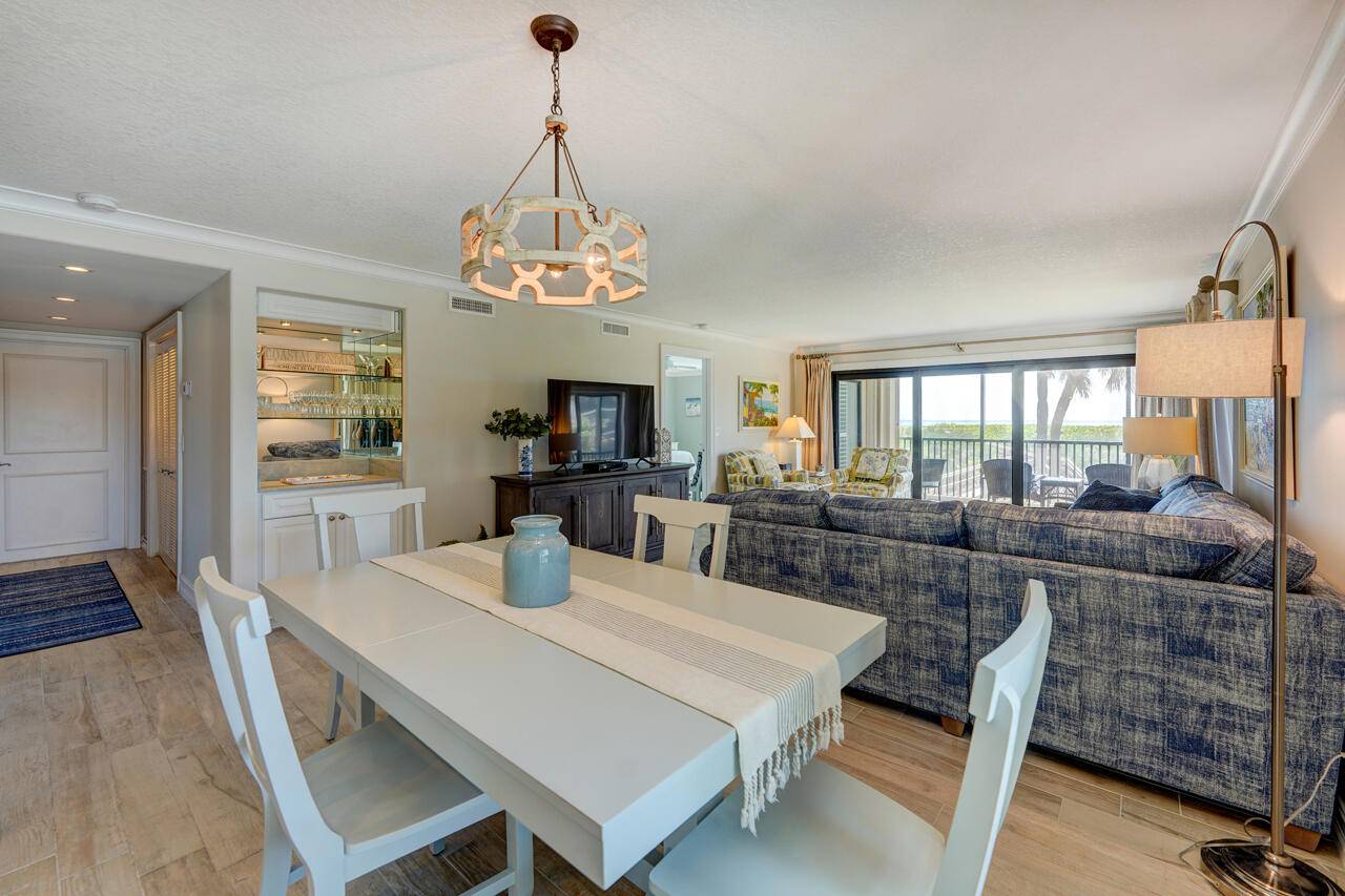Fabulous SE Oceanfront corner 2 2 condo at highly sought after gated Sandpebble Beach Club on Hutchinson Island with panoramic ocean views from almost every room.