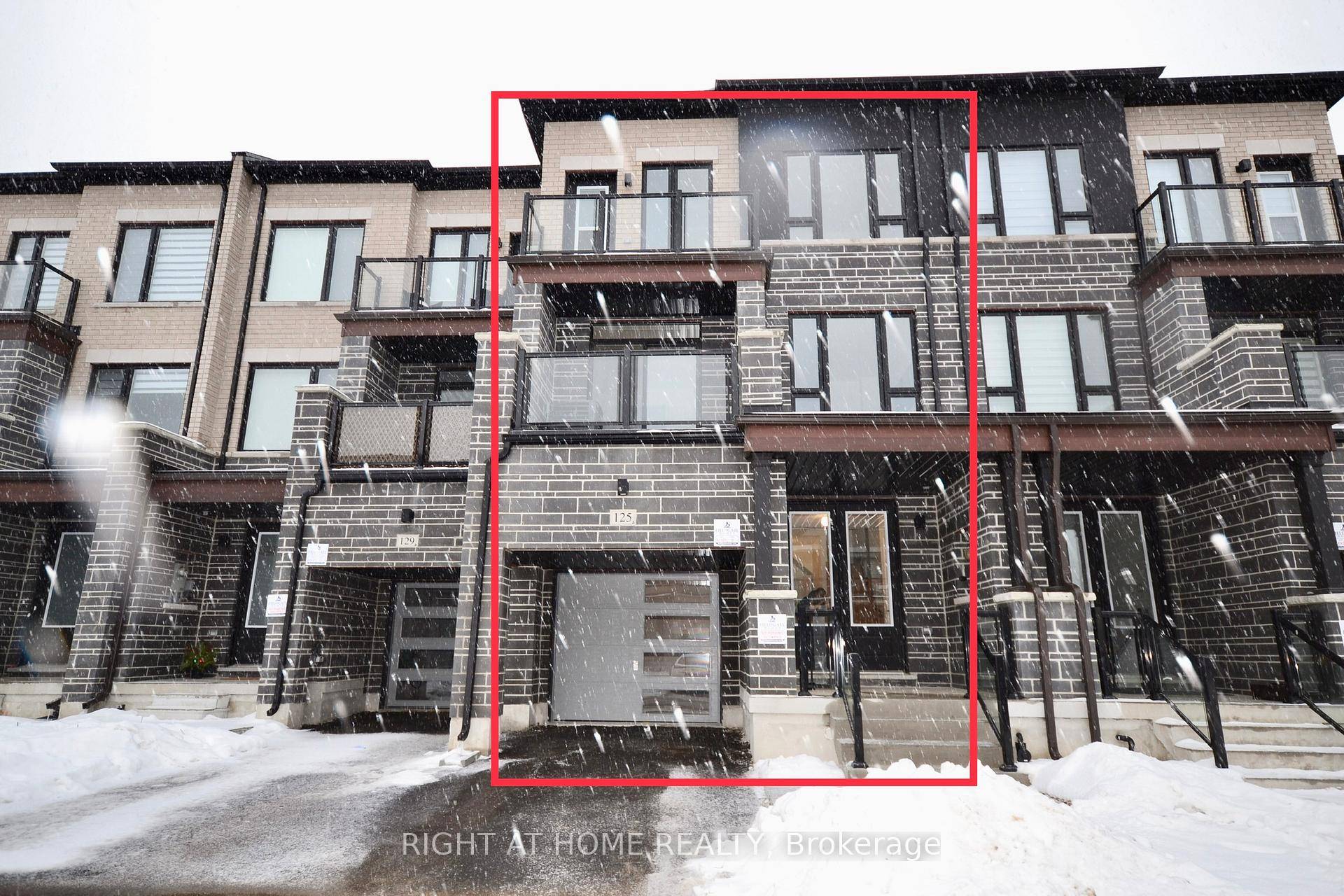 Brand New Never Lived in, Luxurious Townhome Features, Spacious and Bright 3 Bedrooms, Open Concept Layout W 9Ft Ceilings, Upgraded Modern Hardwood Floor, A Stunning Great Room Dining Room and ...