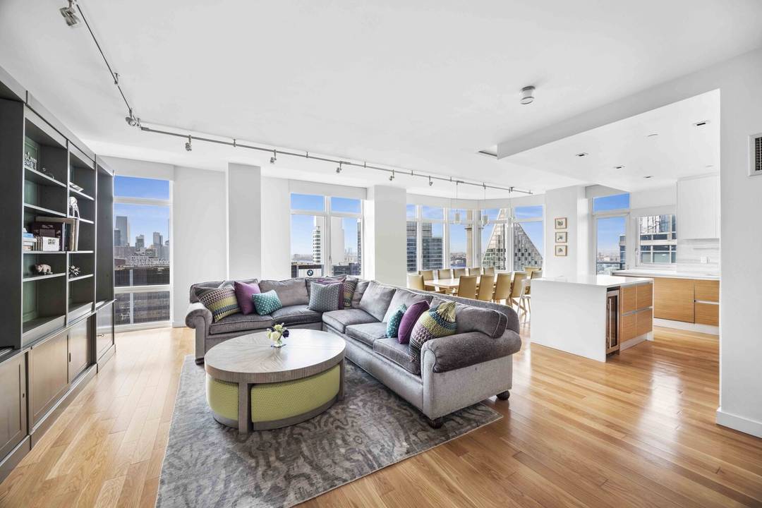 Unit 32B is a rarely available, spectacular high floor sanctuary at The Element.