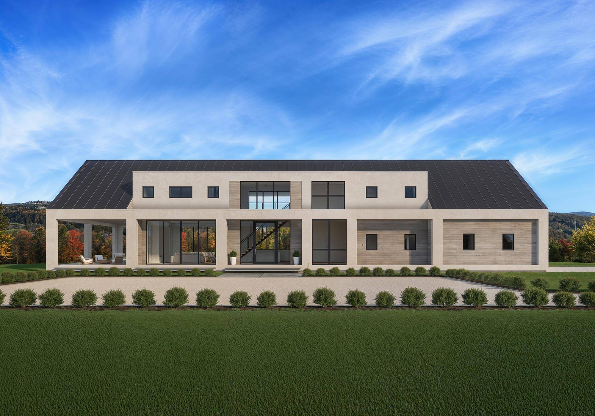 Brush Hill Contemporary is a to be built masterpiece in the Hudson Valley with an inviting and expansive floor plan designed to allow freedom to roam with absolute comfort and ...