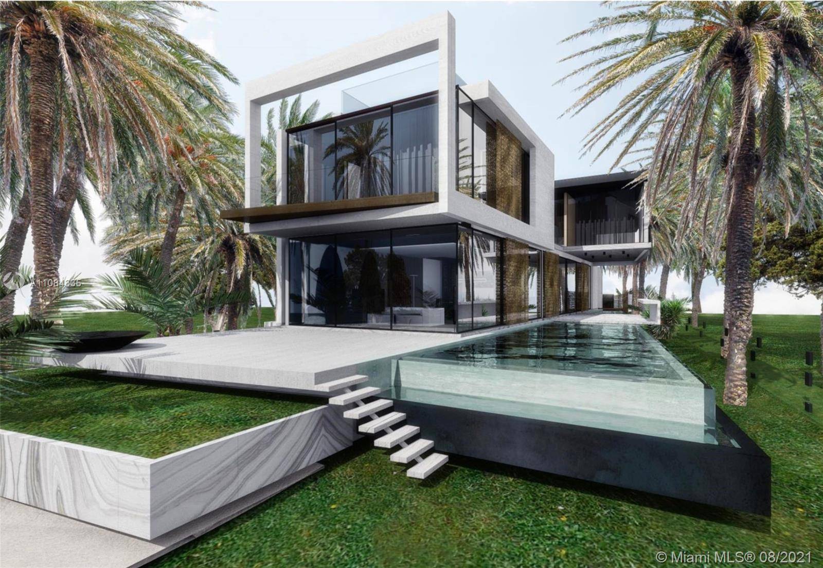 Overlooking the waters of pristine Biscayne Bay, and located within a gated community in the exclusive Hibiscus Island.
