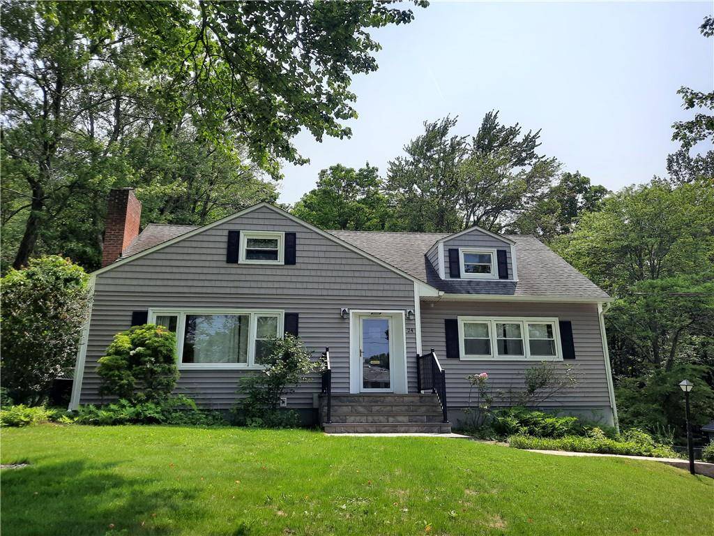 Bright and sunny cape cod home located on a cul de sac.