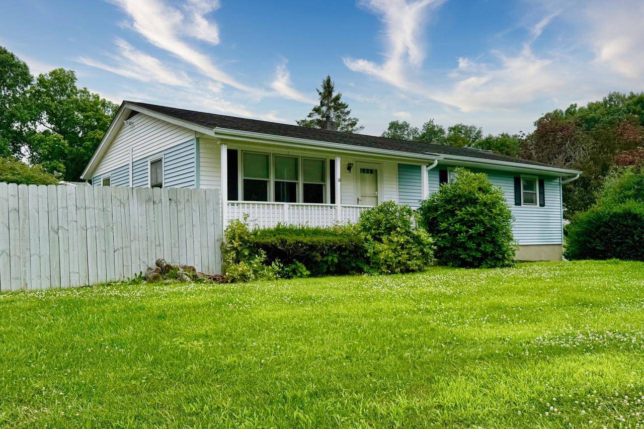 This updated Town of Montgomery ranch home is located on a corner parcel.