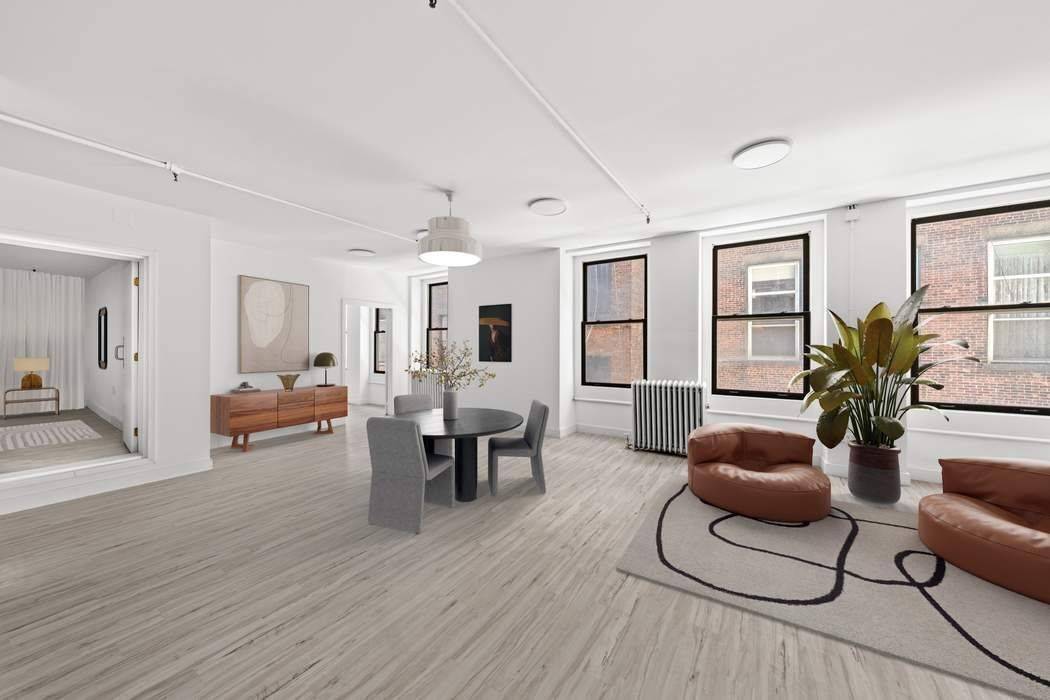 Nestled on a peaceful cobblestone street at the very heart of Soho, this exceptional loft at 93 Mercer offers a rare blend of history, luxury, and location.