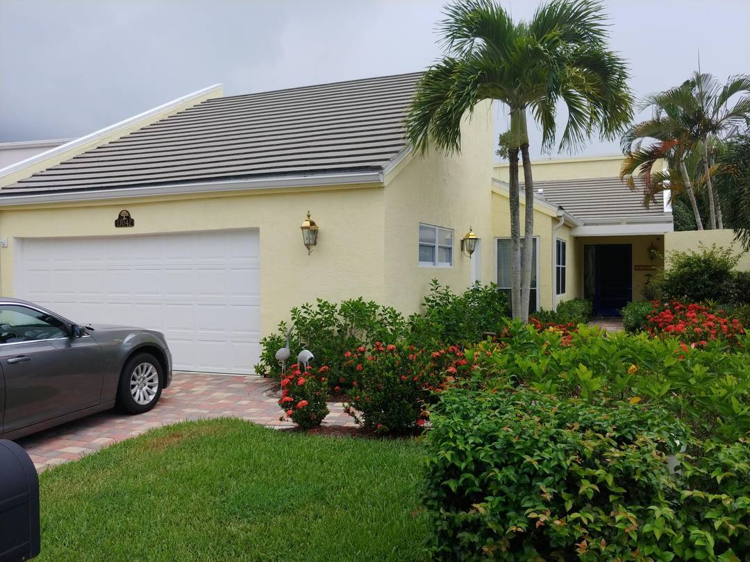 Rarely available unit with a golf course view.