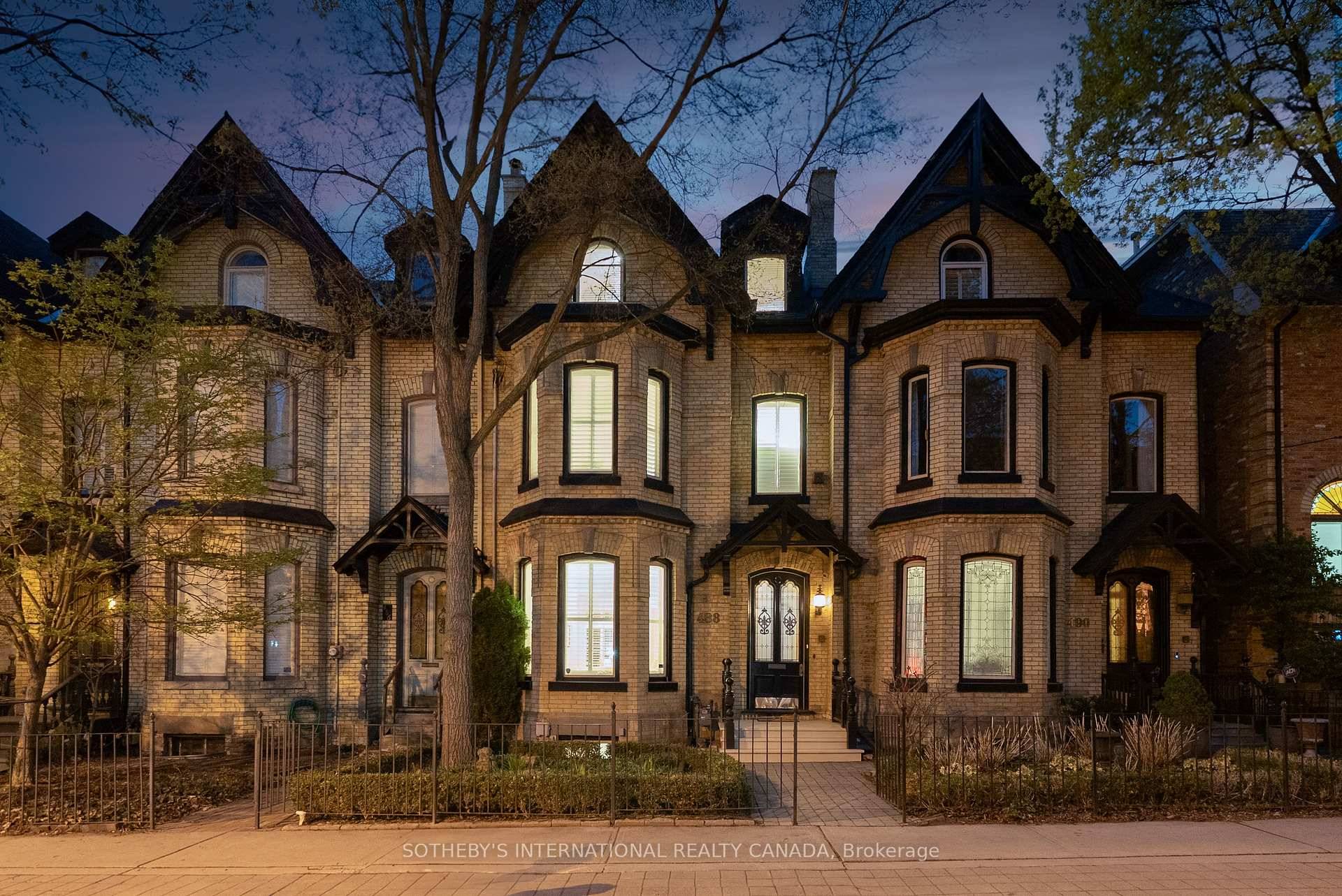 Magnificent, fully renovated classic Toronto yellow brick Bay and Gable 3 storey, 3 1 bed, 5 bath Cabbagetown Victorian offers over 3, 200 sq.