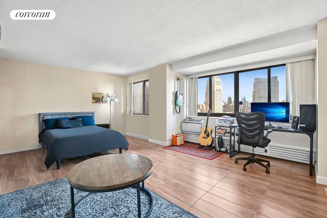 Welcome to 90 Gold Street, Unit 24G, Newly Renovated Kitchen, New Floors, Custom Closets with Dressing Room and Renovated Bathroom.