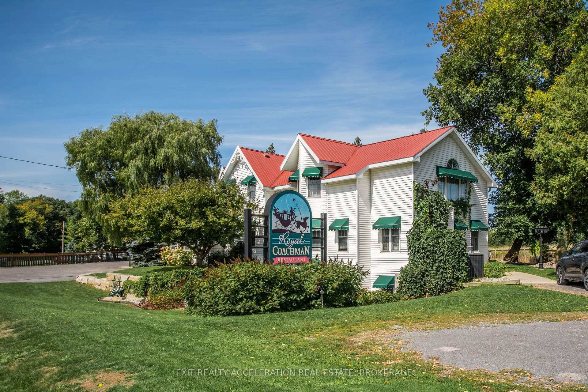 Welcome to the well established and profitable Royal Coachman Restaurant and event venue in Napanee, Ontario !