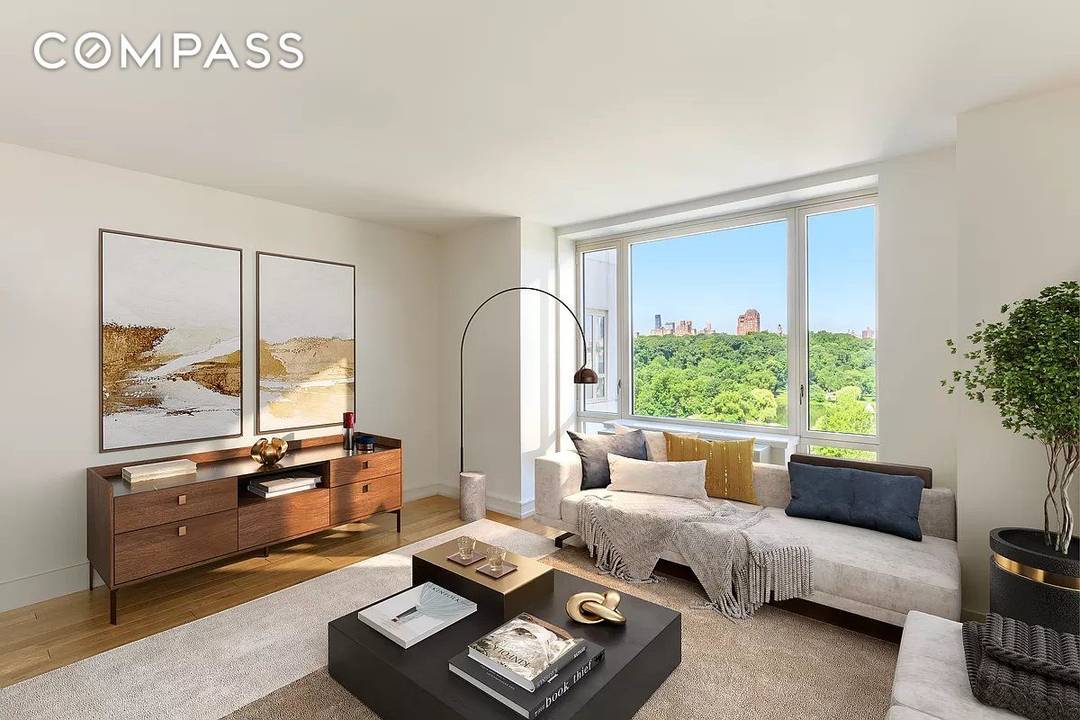 Stunning Central Park vistas meet glittering skyline views from every room of this sumptuous aerie at One Museum Mile, Robert A.
