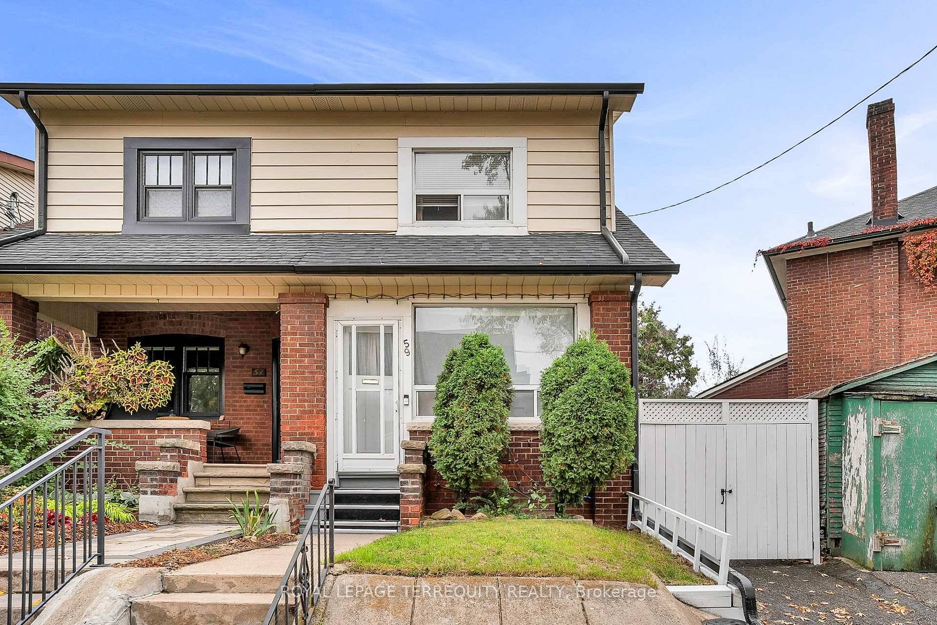 Great Opportunity in North High Park to Create your Own Personal Design on this Rarely Offered Home With a Long Private Driveway and a Detached Garage.