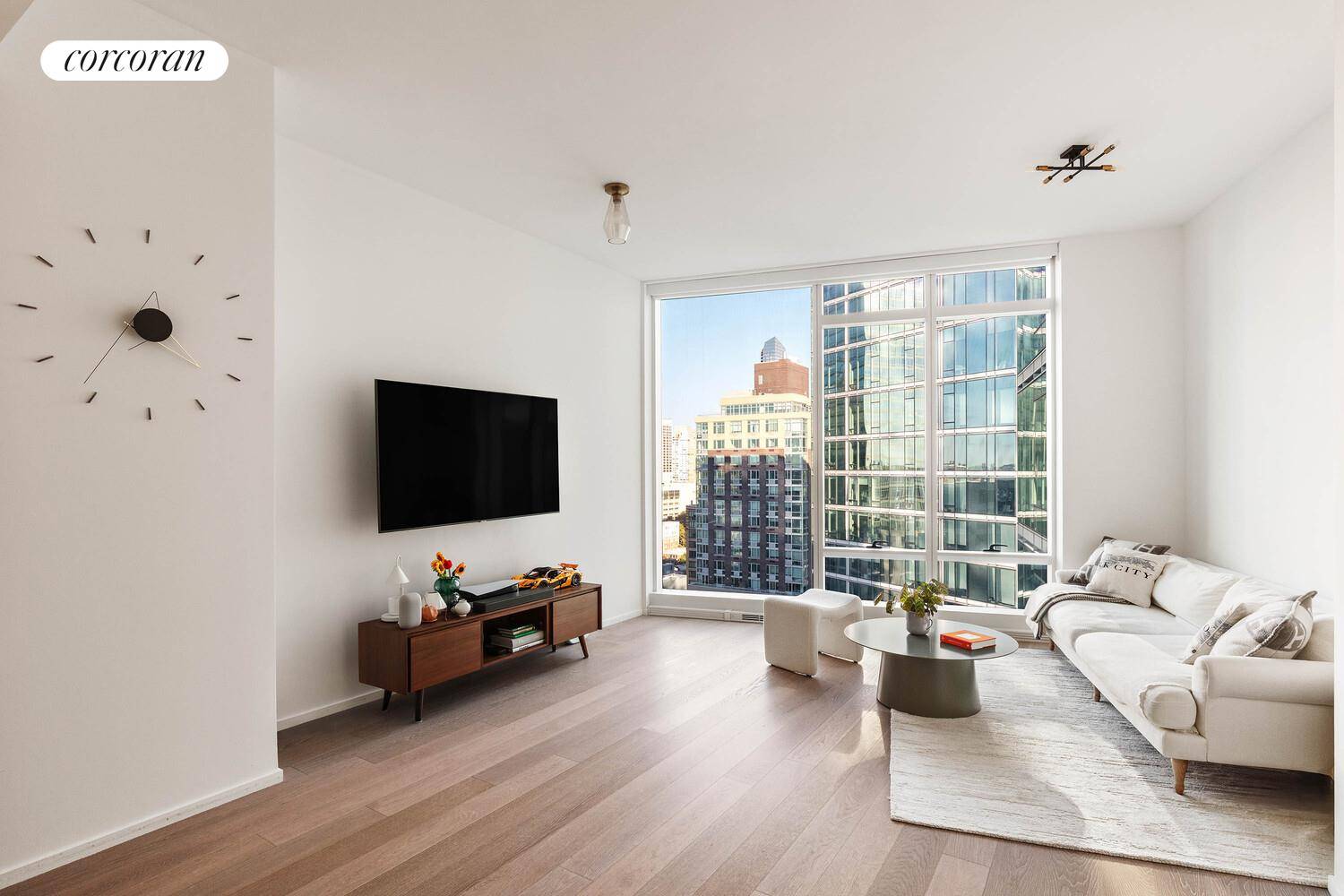 Welcome to Residence 22F at Two Waterline Square, 30 Riverside Boulevard an exceptional one bedroom, one bath home in the heart of Lincoln Square.