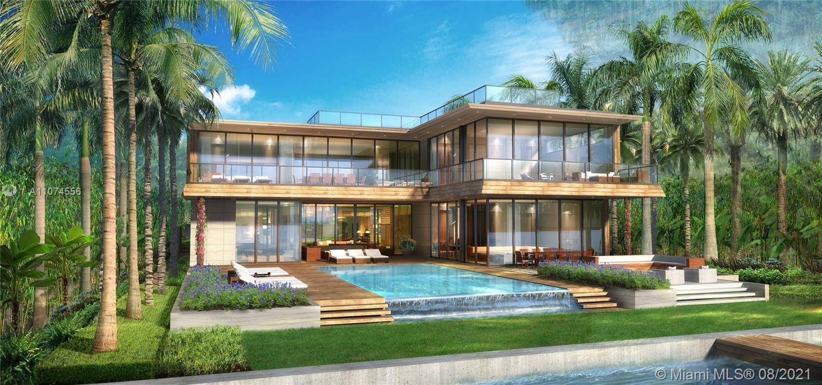 Your dream home on this 30, 000 SF waterfront lot in one of those most coveted gated communities.