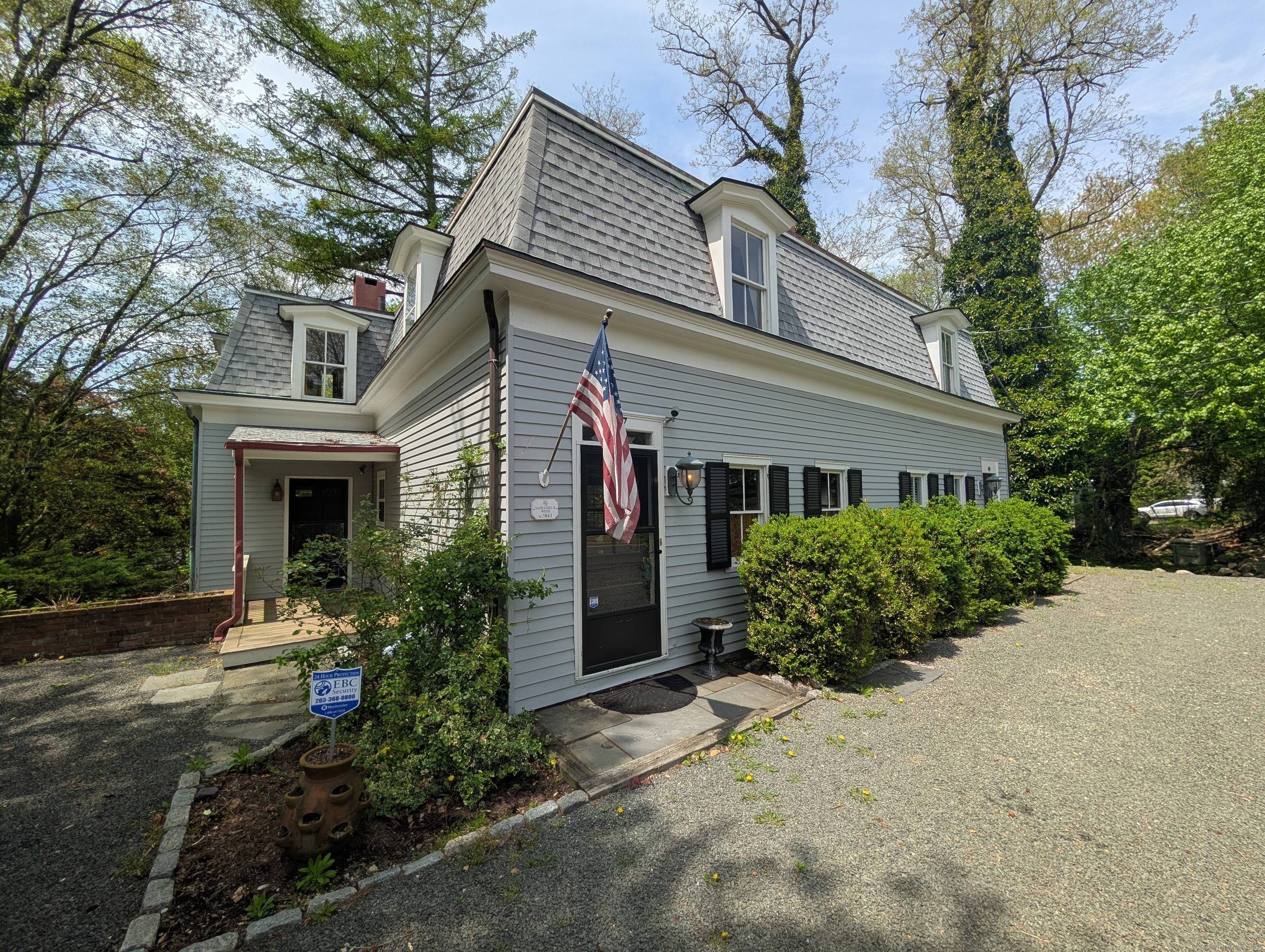Nathaniel B. Weed Gatehouse A Rare Darien Gem.
