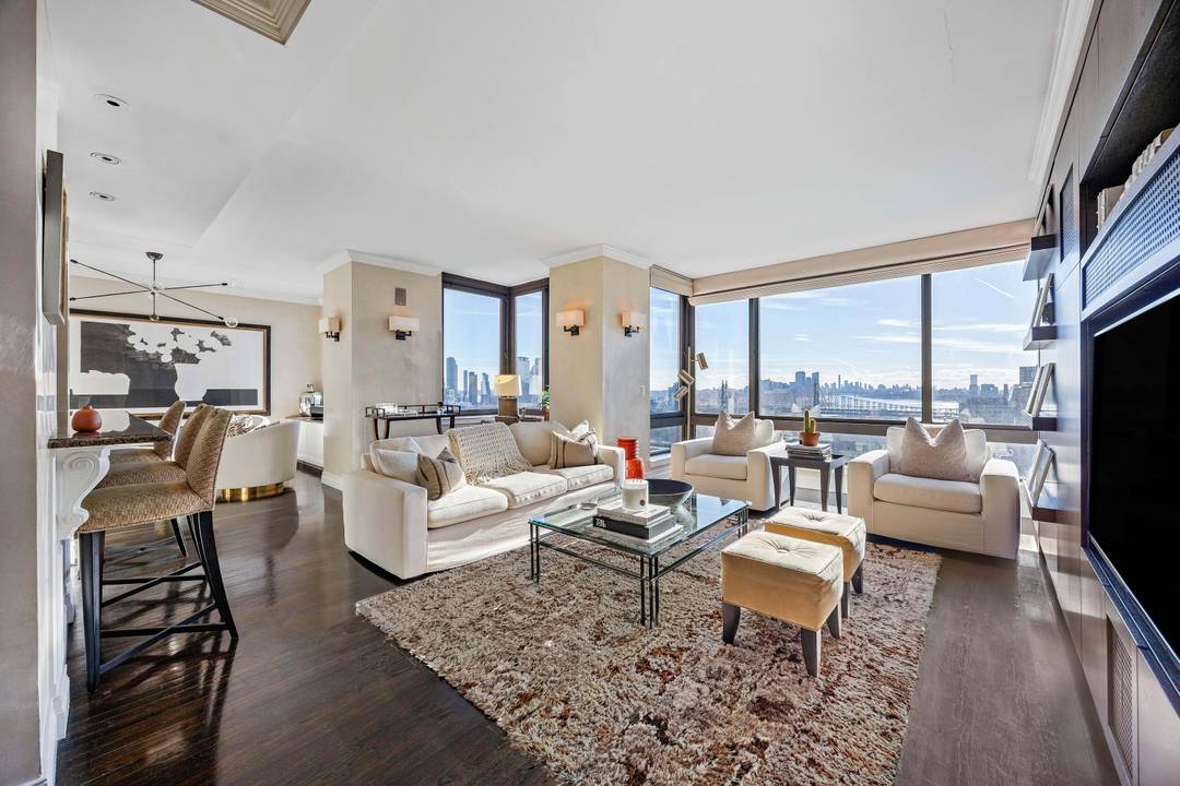 A rare opportunity to own a truly expansive, skyline level residence at The Belaire, offering over 2, 800 square feet of beautifully scaled interiors and dramatic East River views.