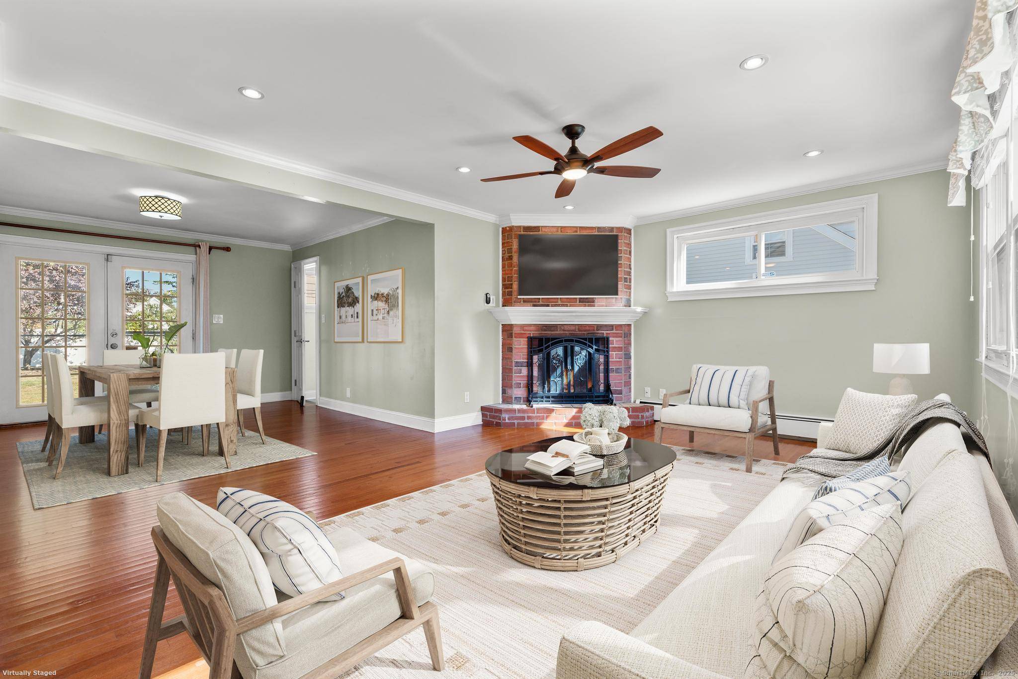 Welcome to this sun filled, move in ready Cape that perfectly blends coastal charm w modern comfort.
