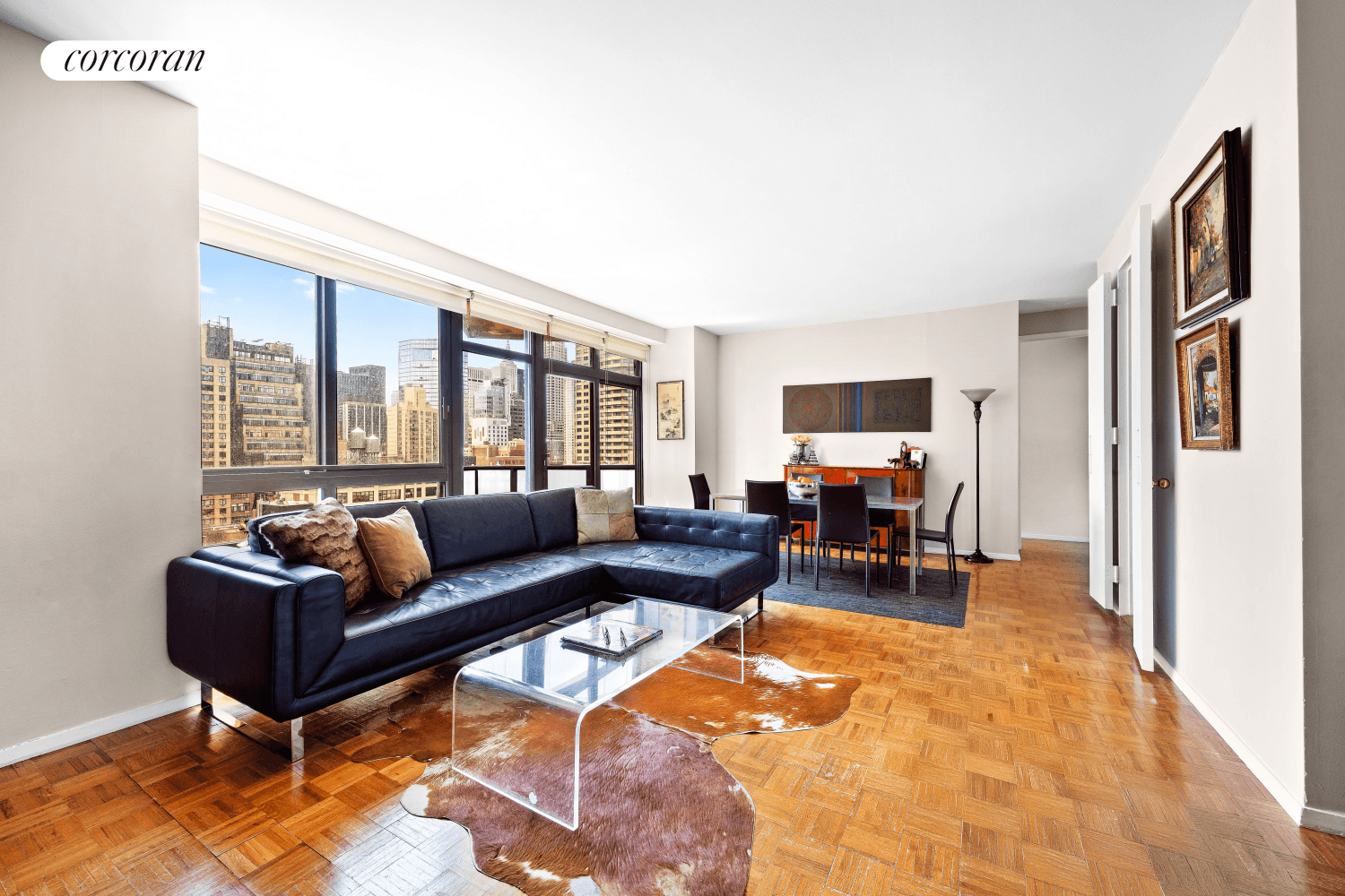 Incredibly spacious, south facing 2 bedroom, 2.