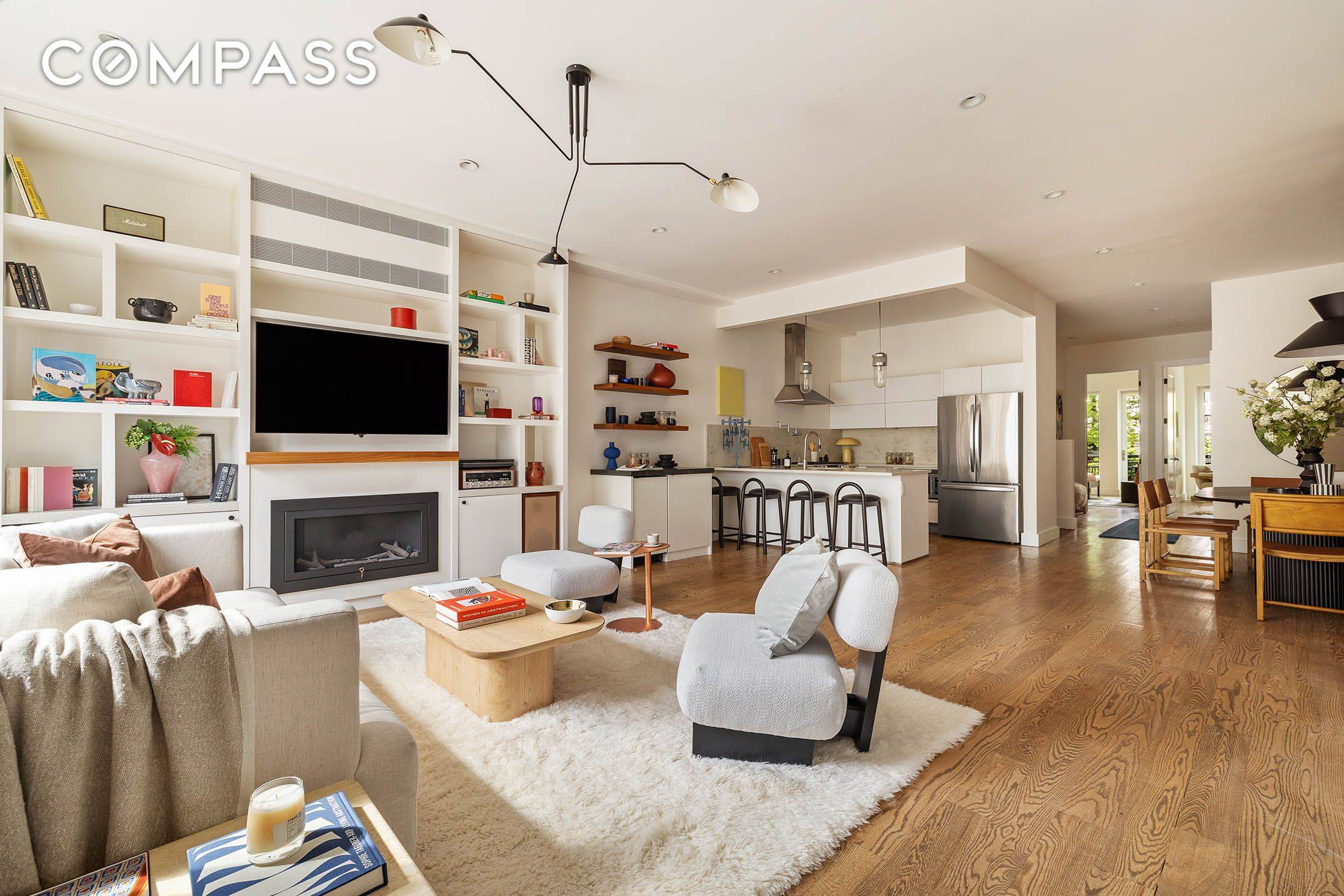 Introducing the parlor residence at 1025 Lorimer, a distinct Brooklyn home offering the best of both brownstone and condo living.