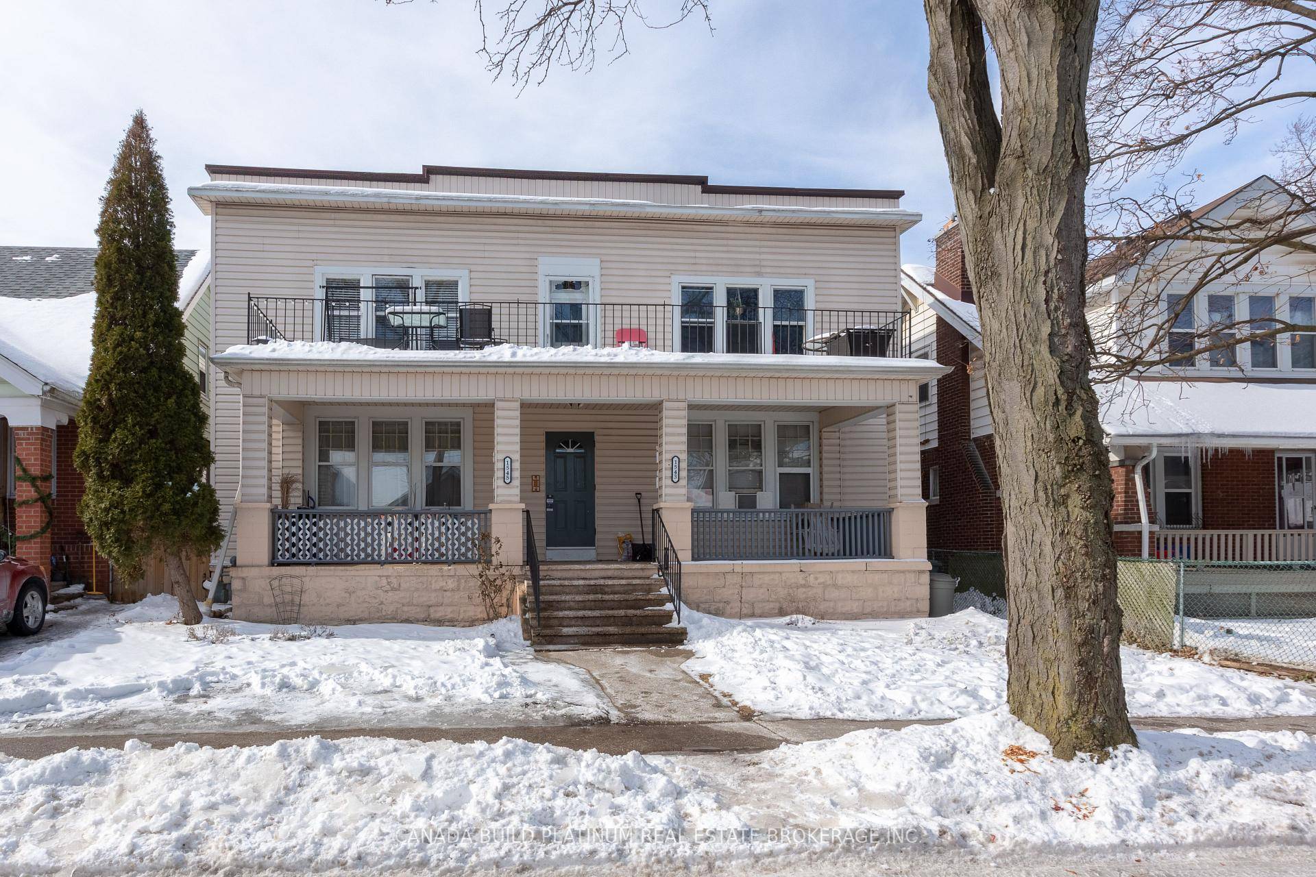A fantastic fourplex located in a highly desirable central Windsor neighborhood, featuring four spacious 2 bedroom units.