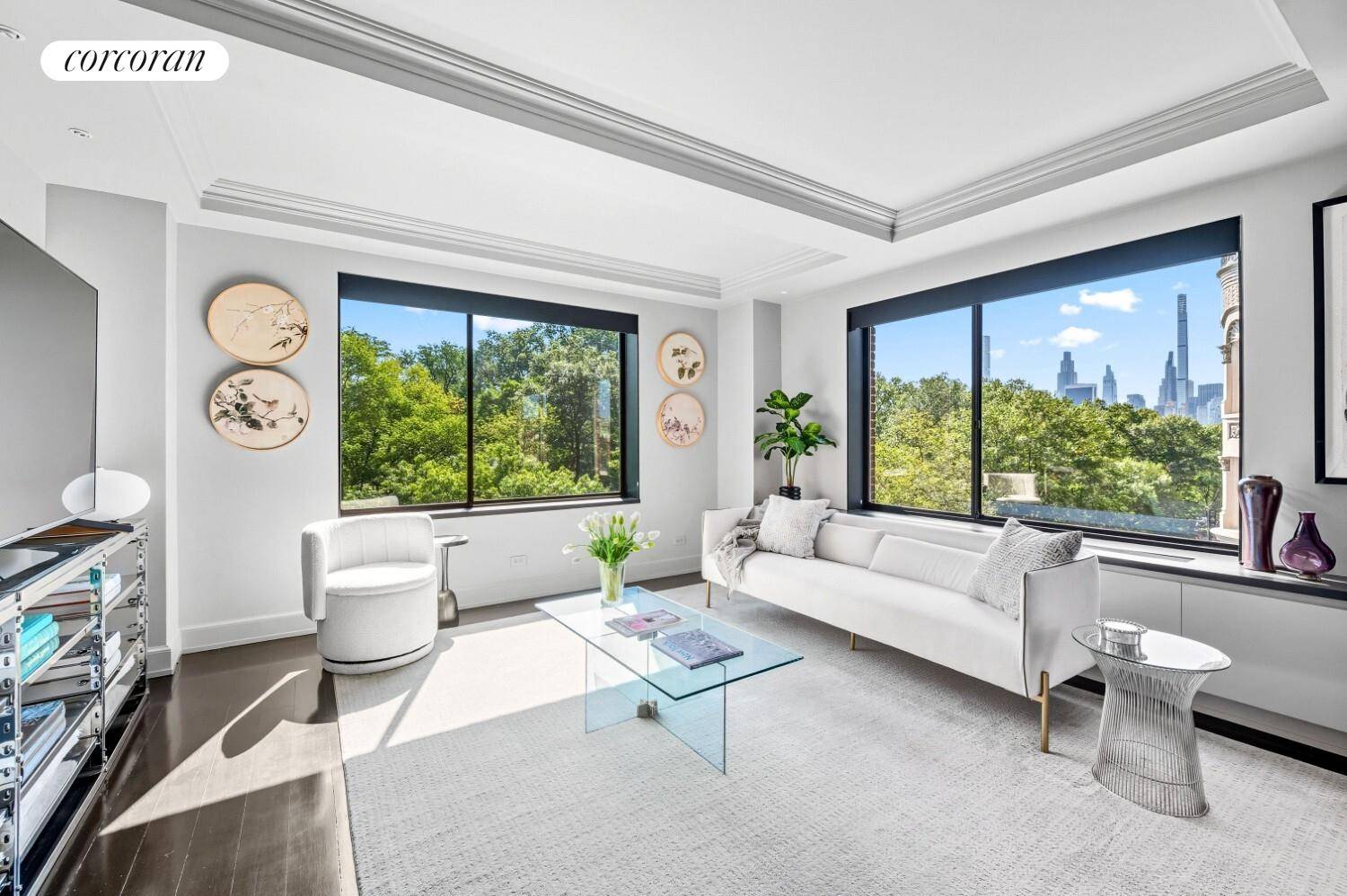 This stunning, custom designed, 5 into 4 room Park view home at 230 Central Park West is ideally positioned in one of the Avenue's superb full service buildings directly across ...