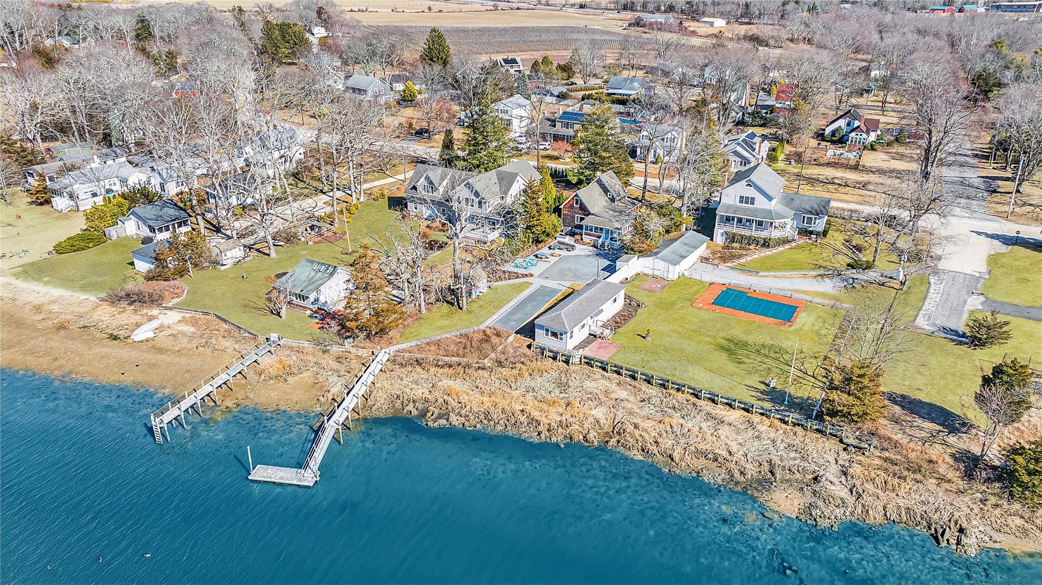 Discover the perfect North Fork waterfront escape with this stunning home, offering serene views of Mattituck Inlet Creek.