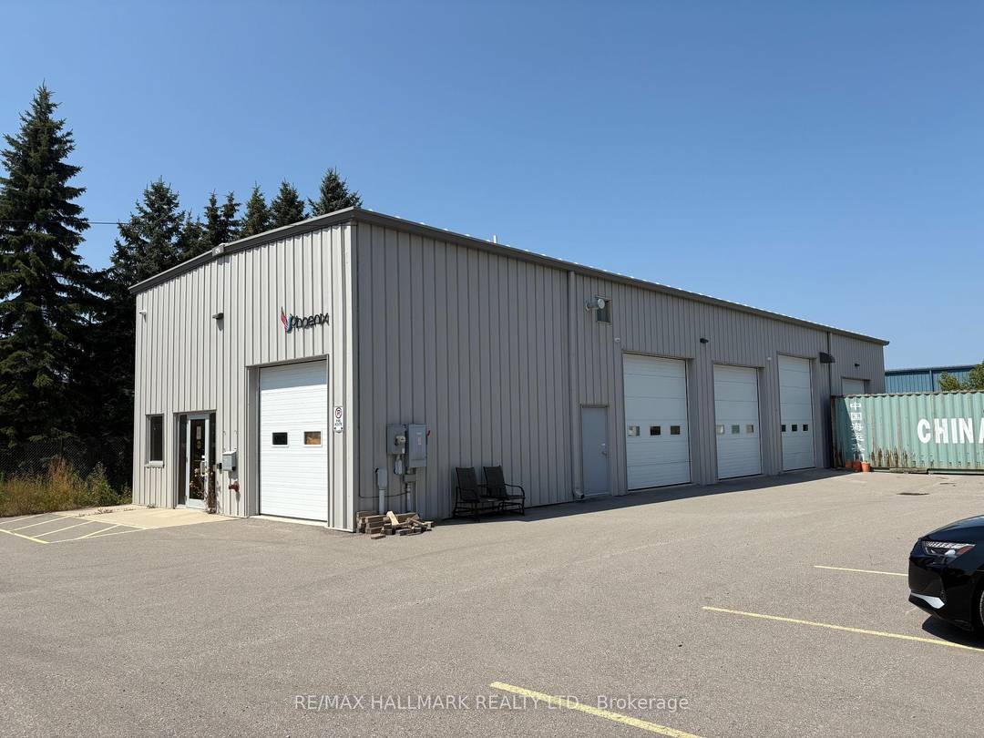 Free standing industrial facility situated on over an acre of land.