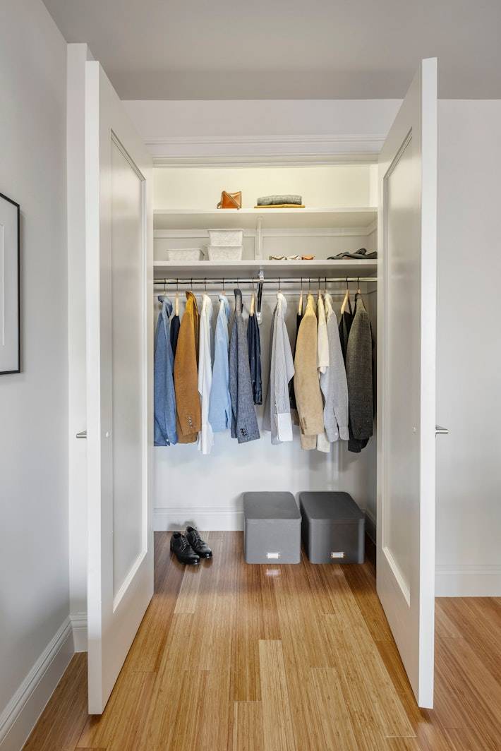 Residence 34E is an oversized 2 bedroom home with east, west and north exposures.