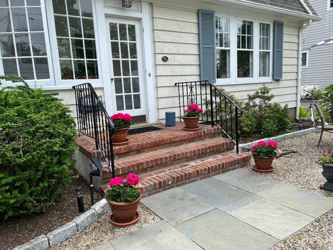 Charming and classic in town, two dwelling property with hardwood floors fireplace.