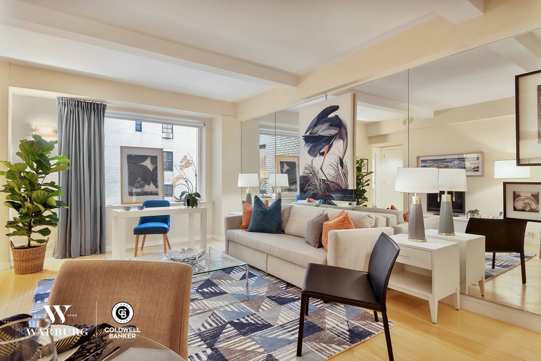 GORGEOUS RENOVATION FULLY FURNISHED IMMEDIATELY OCCUPANCY NEW WINDOWS.