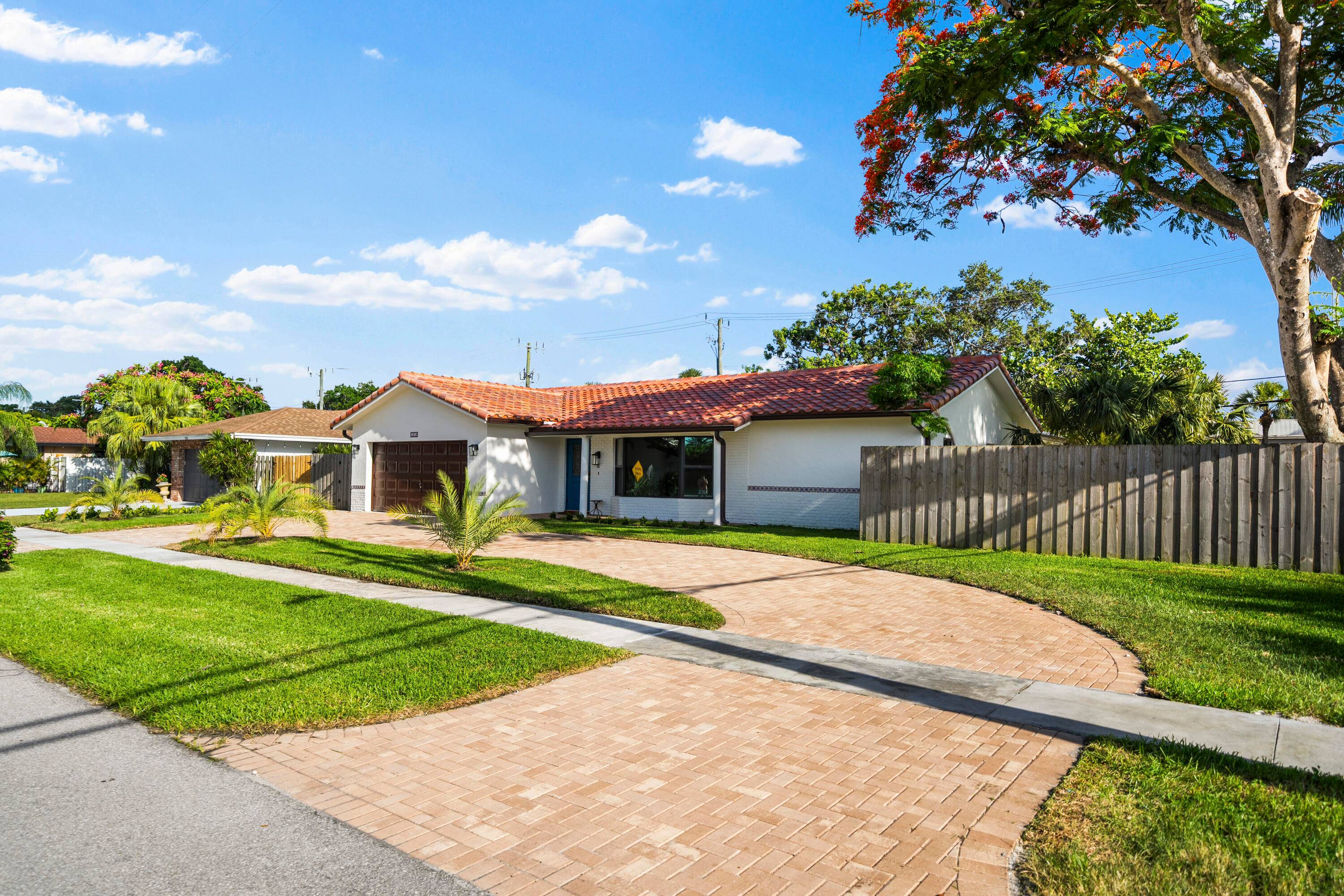 One of a kind, Double Lot property In East Boca Raton.
