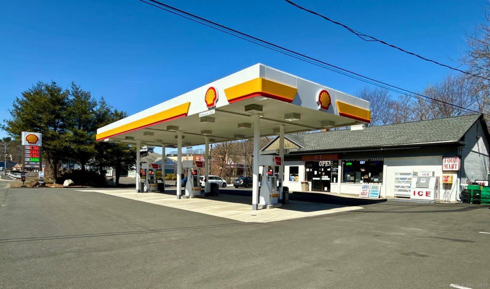 Land and building included Located directly in front of Stop Shop with strong visibility and traffic Fully renovated in 2024 new dispensers, flooring, lighting, shelvin High volume location 60, 000 ...