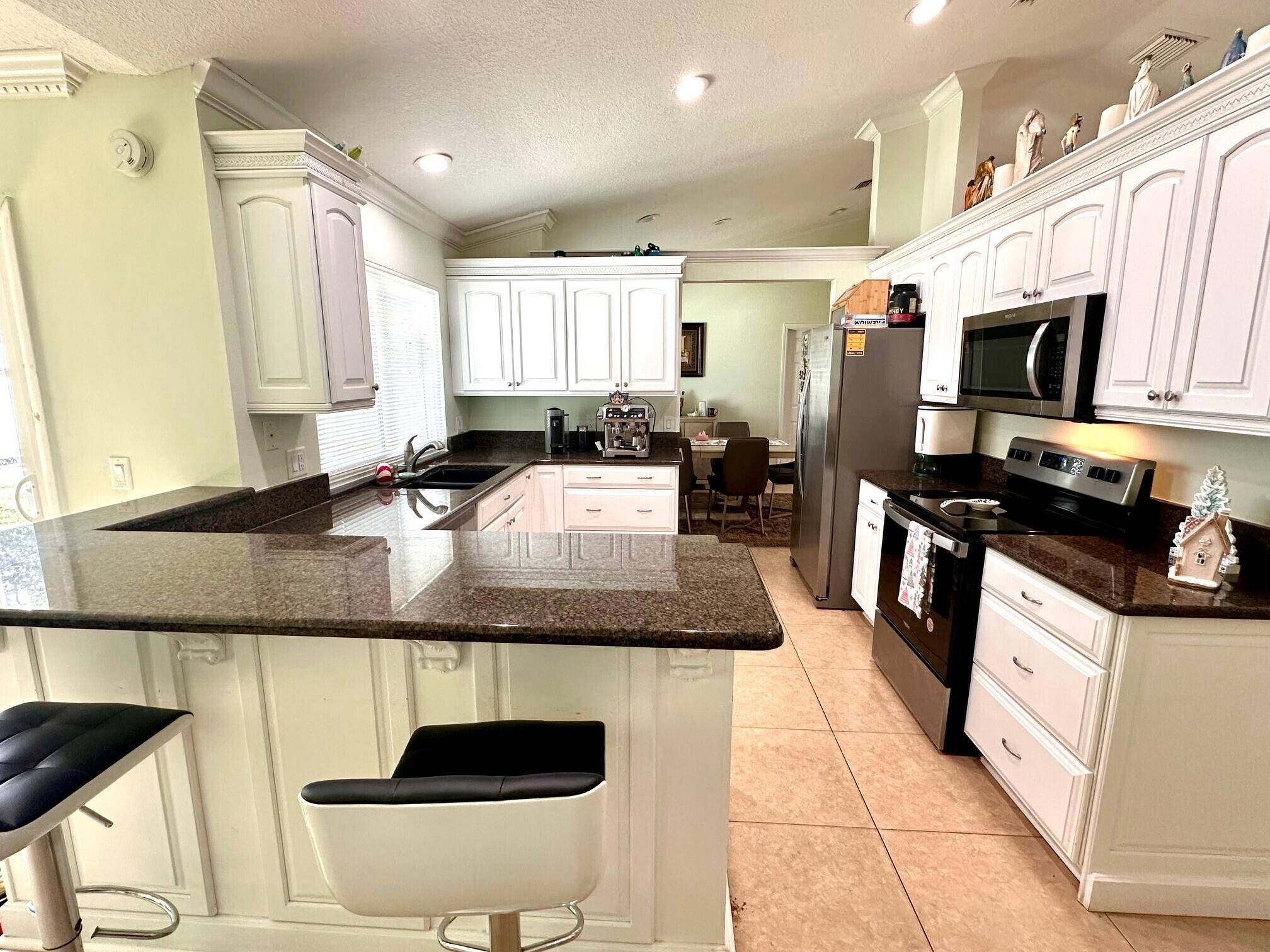 3 BEDROOMS, 2 BATH, 2 CAR GARAGE.