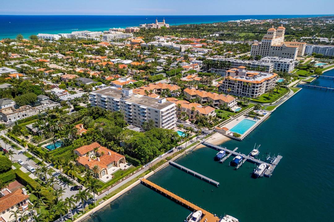 Positioned to capture Intracoastal views, this oversized two bedroom residence offers a bright and inviting living space in the heart of Palm Beach.