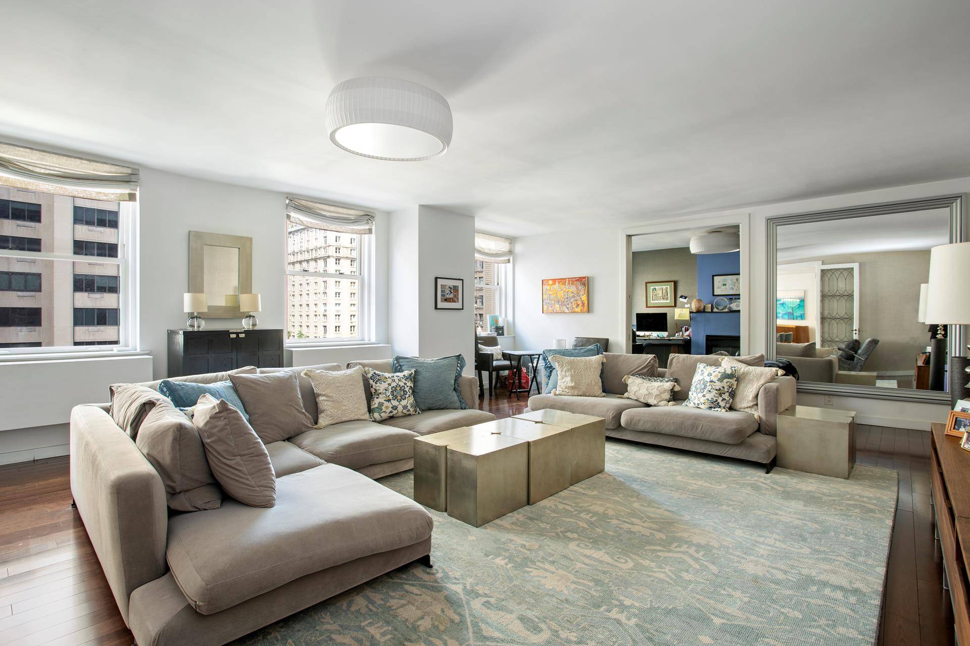 Renovated apartment. Rare Whole Private Floor Apartment with keyed off elevator access.