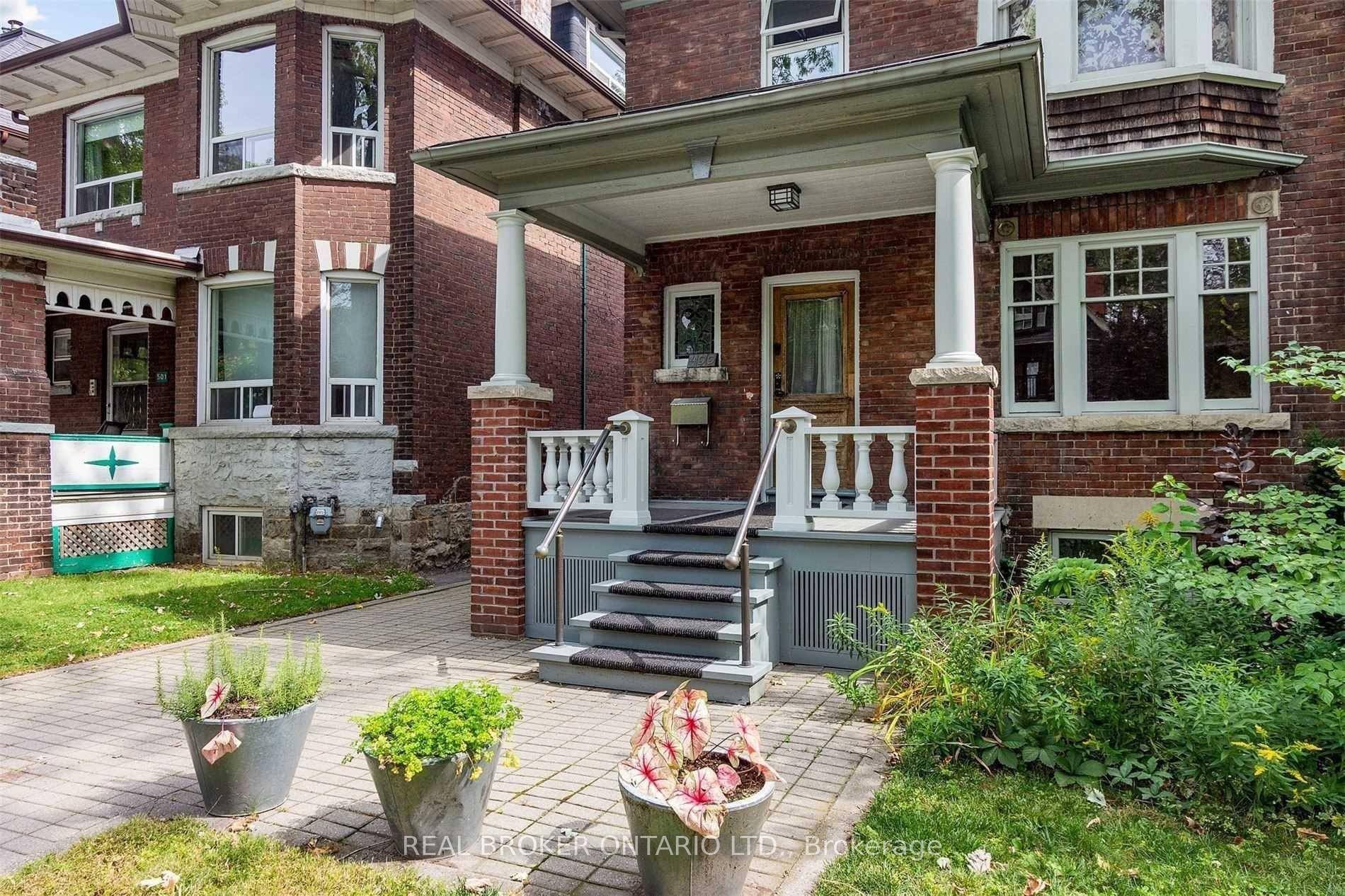 Palmerston opportunity. Currently configured as a triplex, this house is much larger than it looks.
