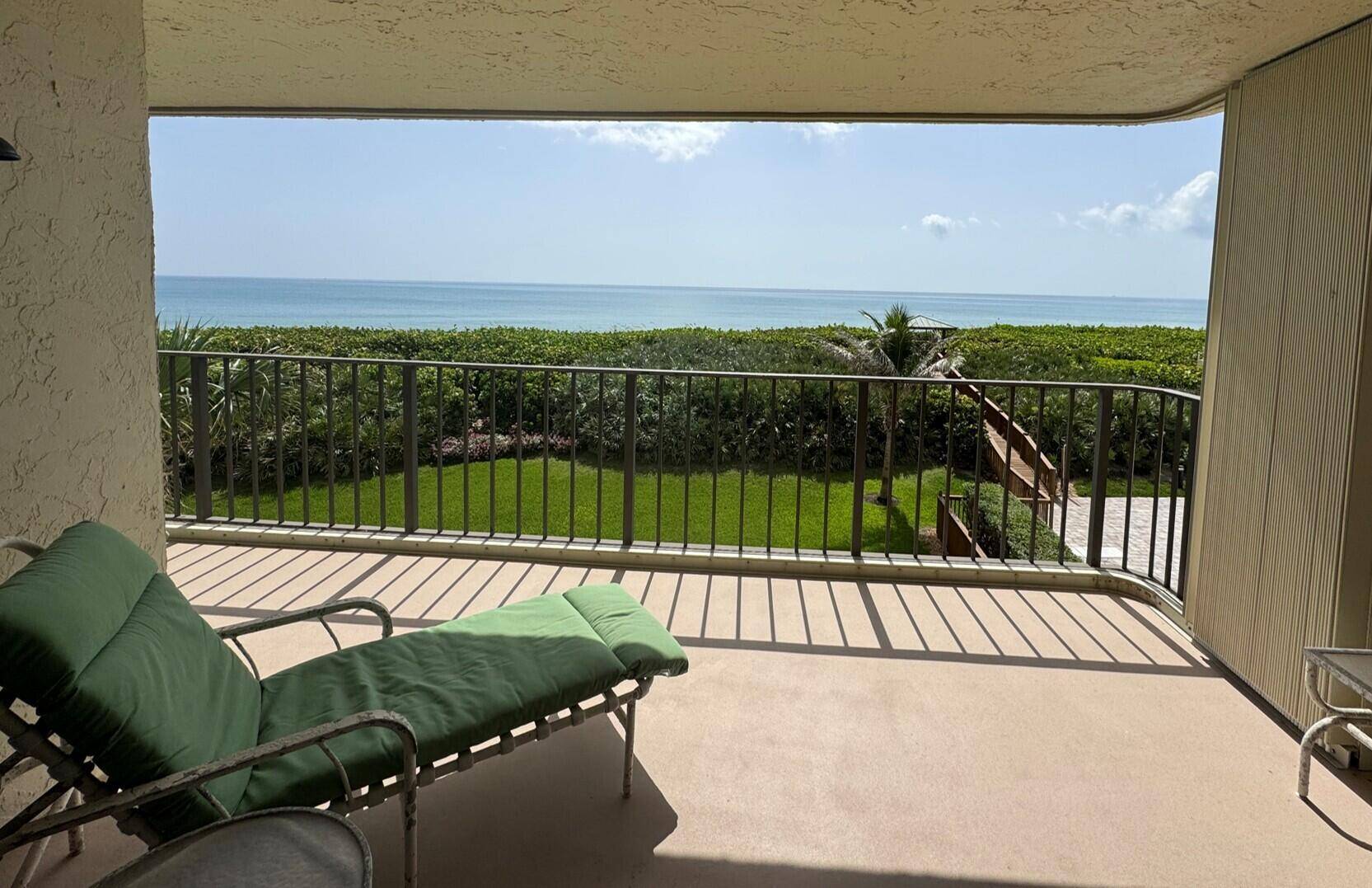 This beautiful ocean front condo on Hutchinson Island is exactly where you need to spend your winter !