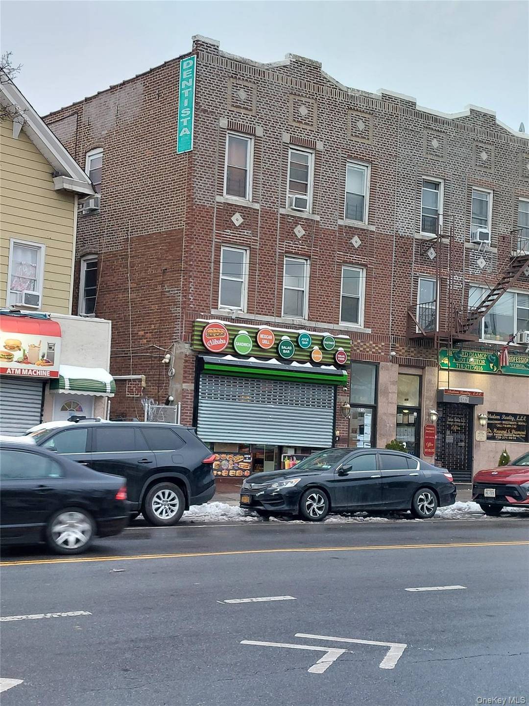 Four dwelling 2 2 bedrooms and 2 1 bedrooms, plus store, mixed use property for sale.