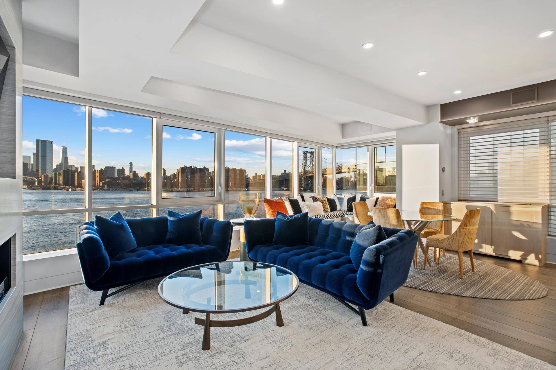 Welcome home to the serenity and elegance of the Williamsburg waterfront.