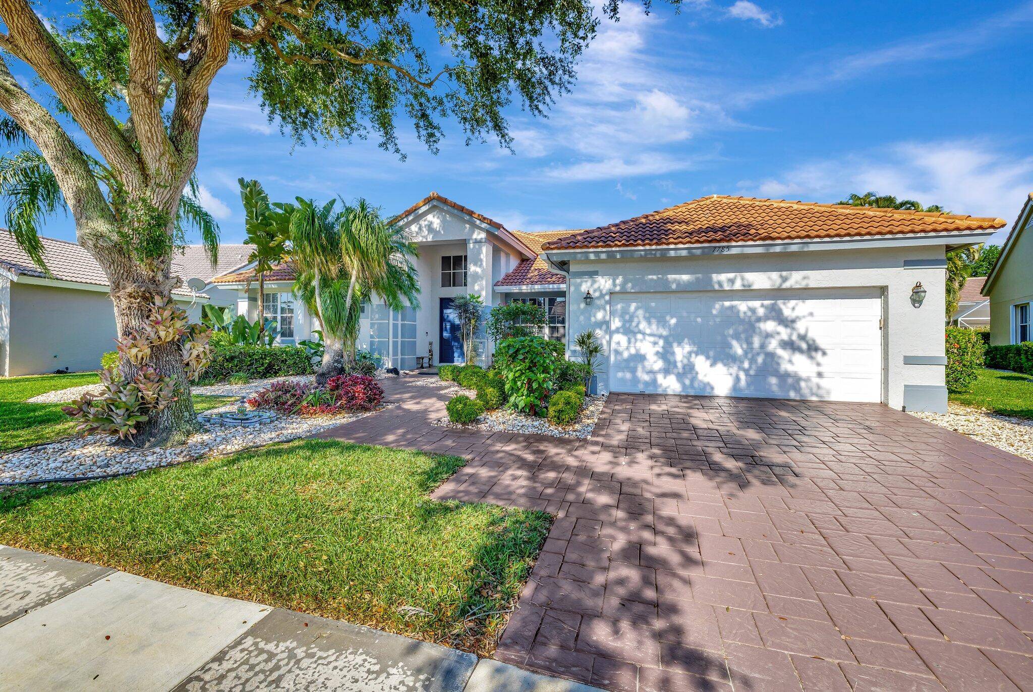Move in ready single family home with three bedrooms, two bathrooms, and a two car garage in Aberdeen, featuring gorgeous curb appeal and a 24 hour manned gate.