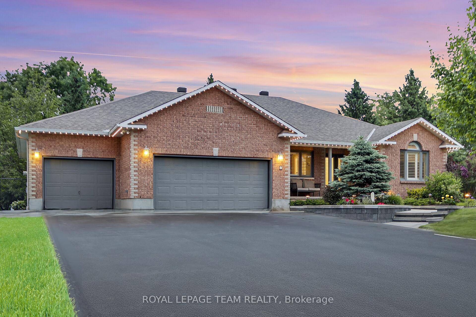 Located minutes from the charming Village of Richmond, this stunning fully renovated country bungalow seamlessly blends the tranquility of rural living with sophisticated, upscale design.