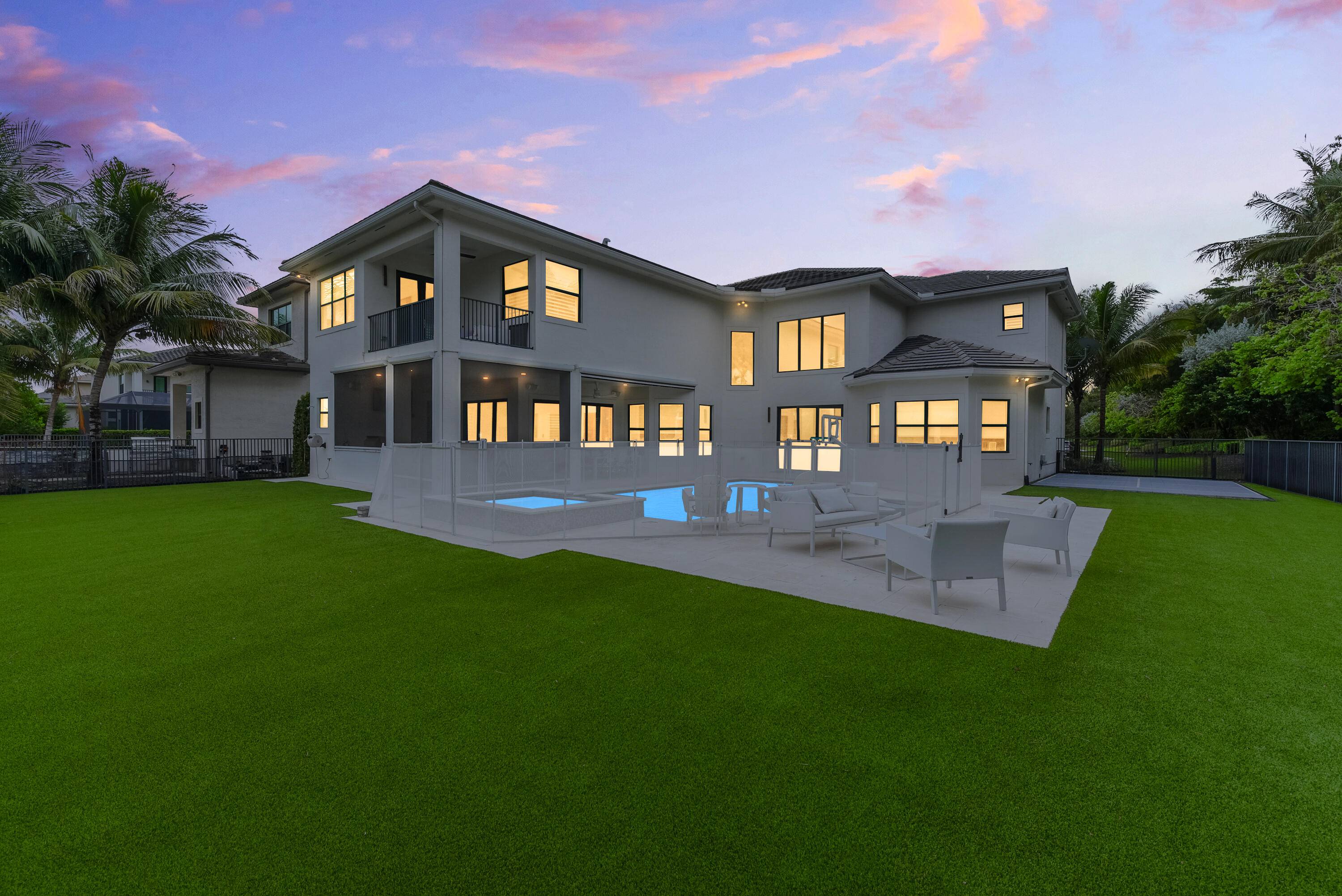 This Stunning upgraded Mediterranean style pool home is an entertainer's dream.