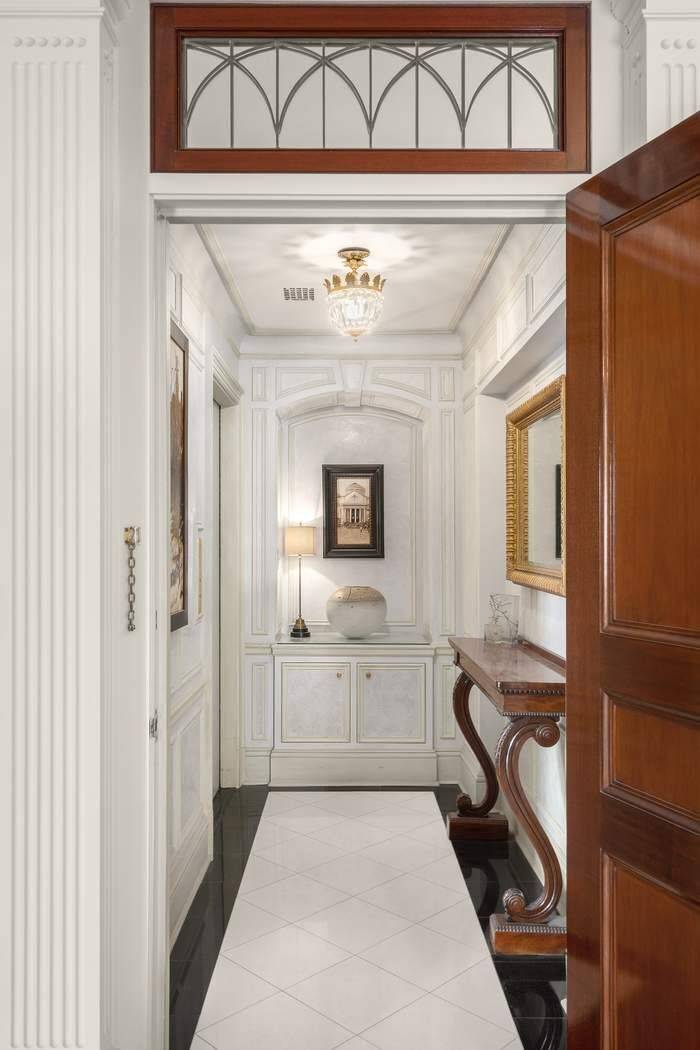 Enter an oasis of tranquility as you pass through stately wrought iron gates into the landscaped cobblestone courtyard of prestigious River House, the iconic 1931 Bottomley, Wagner amp ; White ...