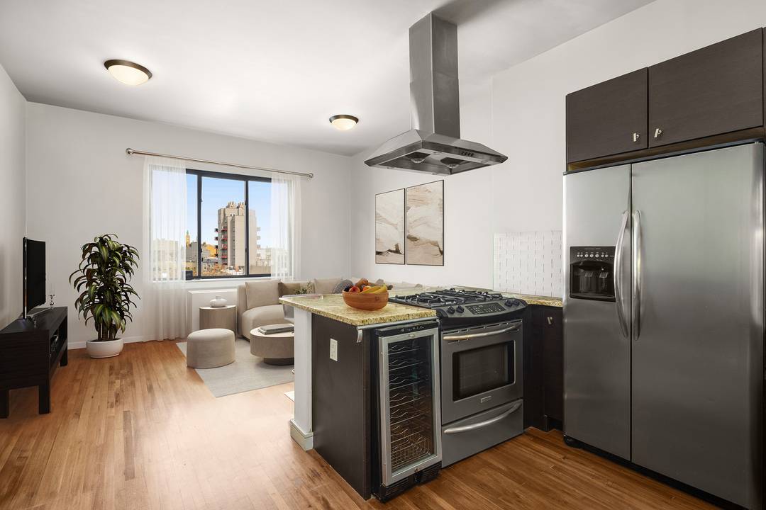 This beautiful, spacious one bedroom apartment is the Bushwick Dream.