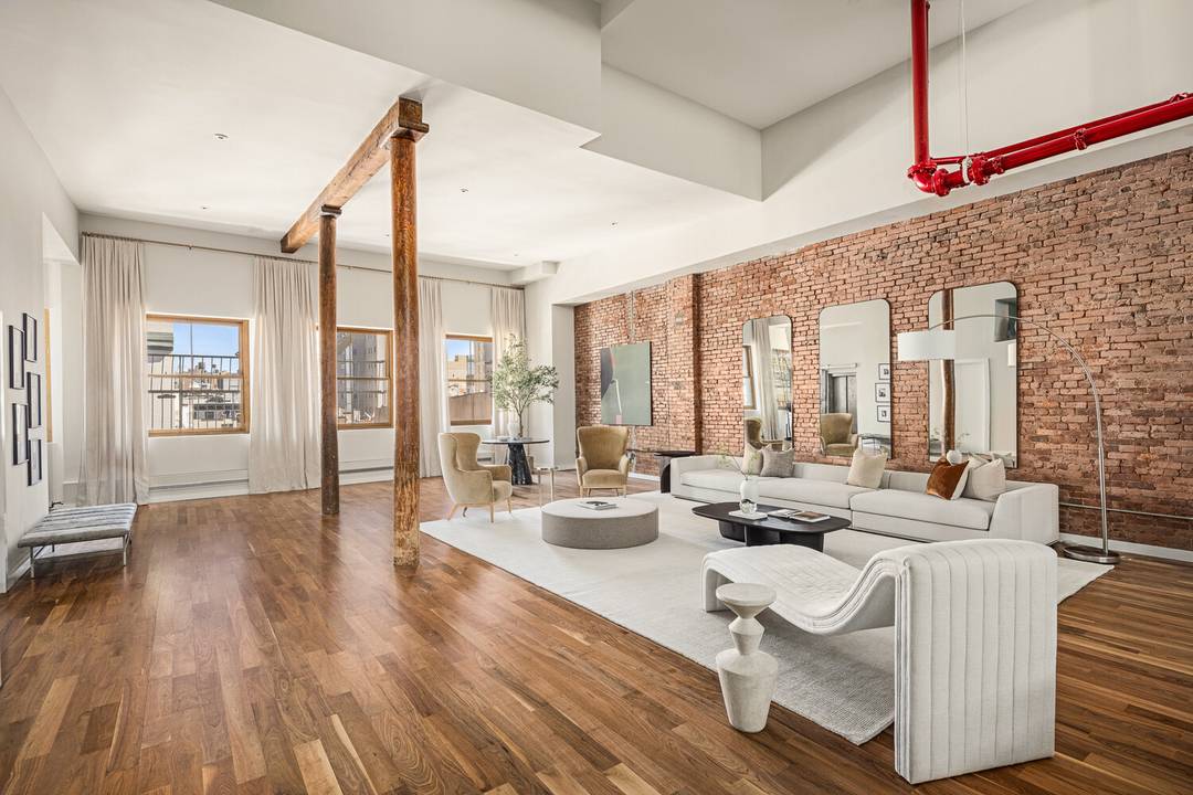 Welcome to the Penthouse at 81 Walker Street, a full floor sanctuary where classic Tribeca loft living meets extraordinary scale, light, and seamless indoor outdoor living.