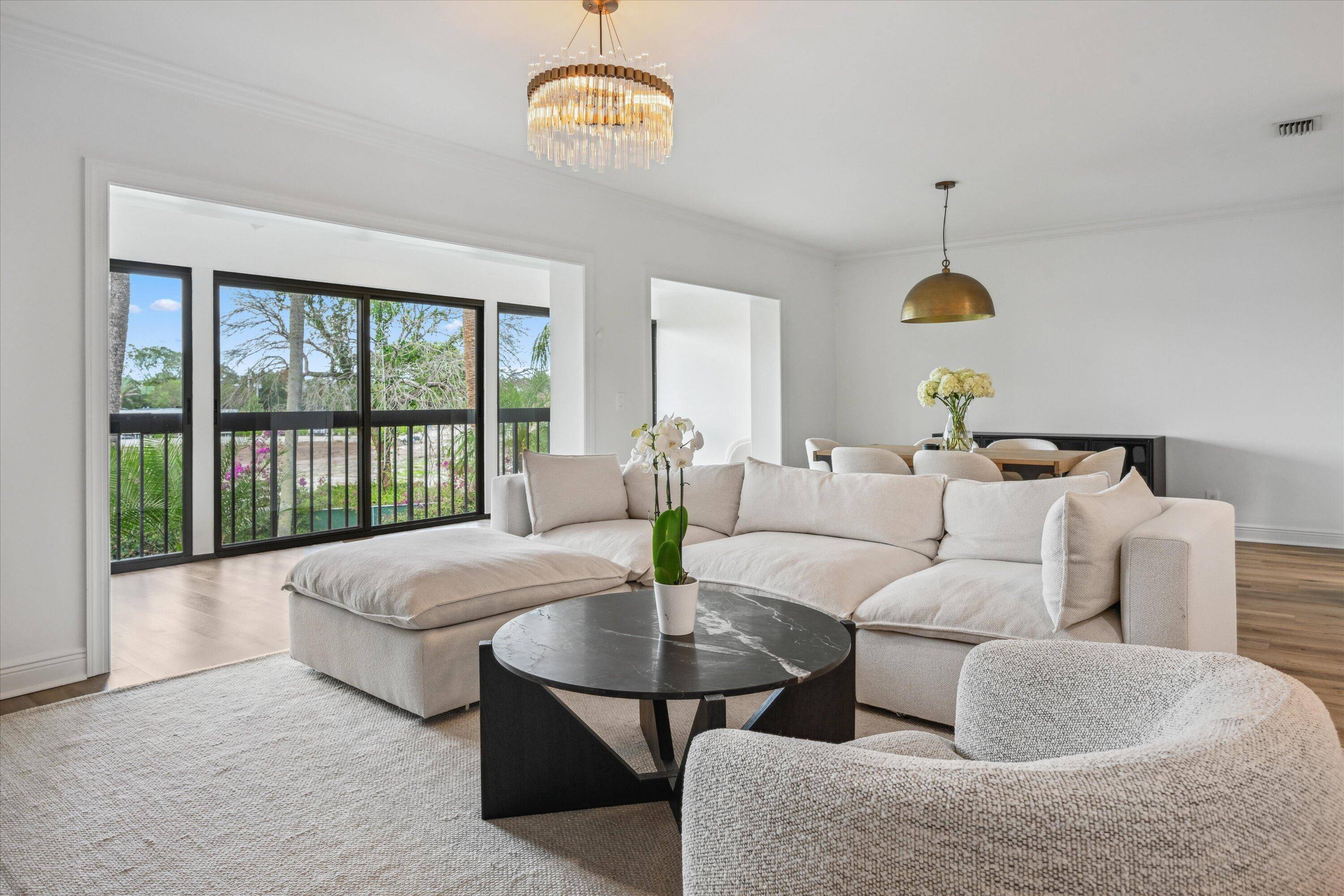 Welcome to the prestigious Palm Beach Polo Country Club, a fully renovated, turnkey 3 bedroom, 3 bathroom apartment.