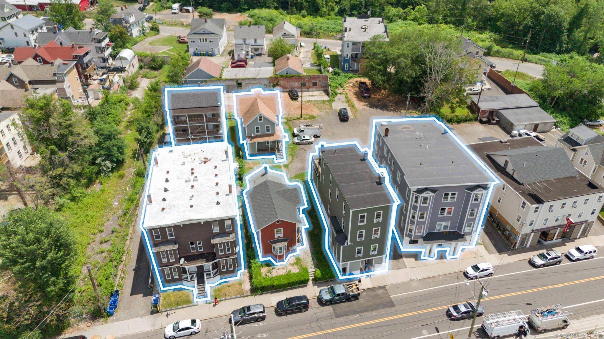 Truly TURN KEY portfolio opportunity with 8 CAP in the South End almost entirely renovated inside and out !