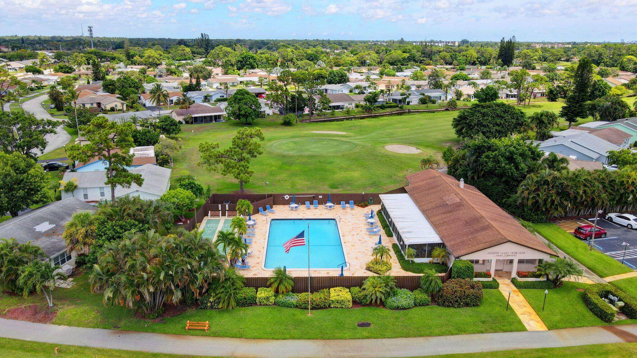 A beautiful 2 2 condo with a golf course view.
