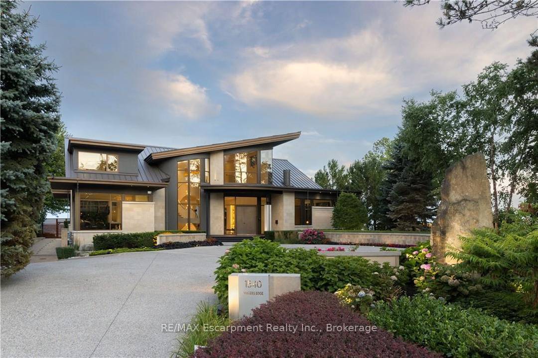 1540 Watersedge Road is a spectacular waterfront estate with jawdropping Toronto skyline views.